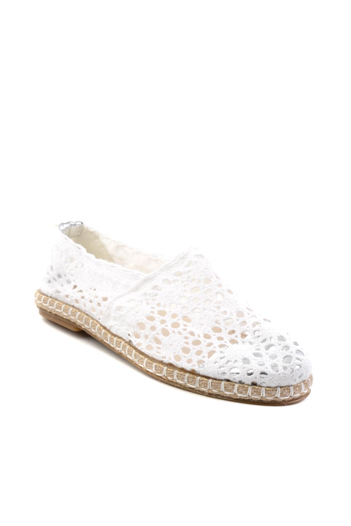 Beyaz  Kadın Espadril K01534100013