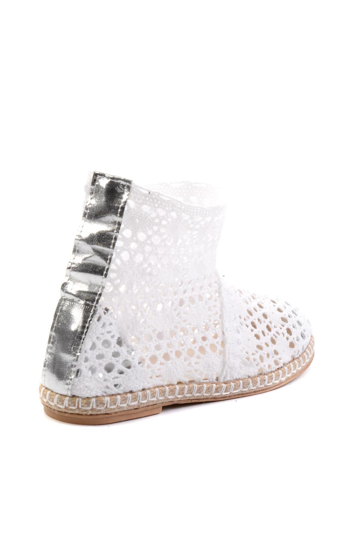 Beyaz  Kadın Espadril K01534140013