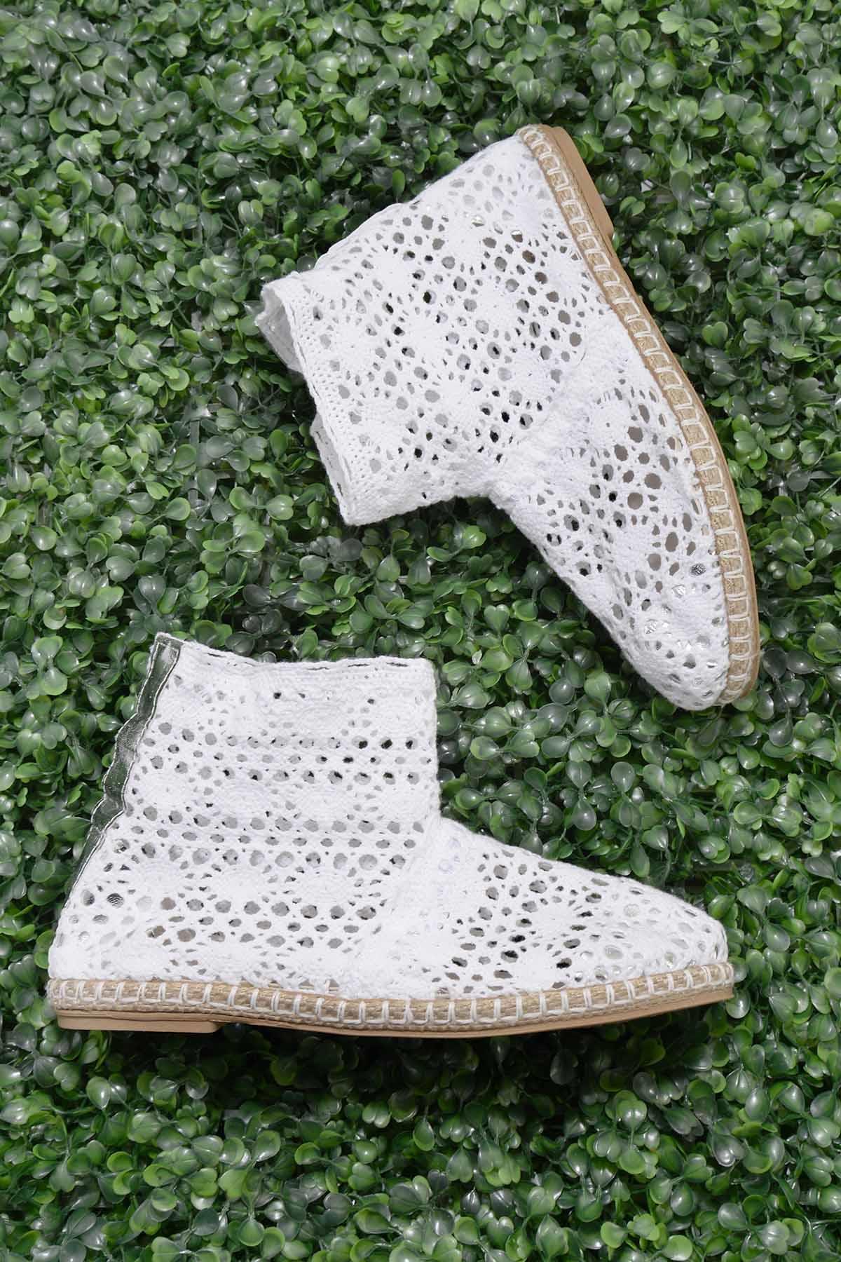 Beyaz  Kadın Espadril K01534140013