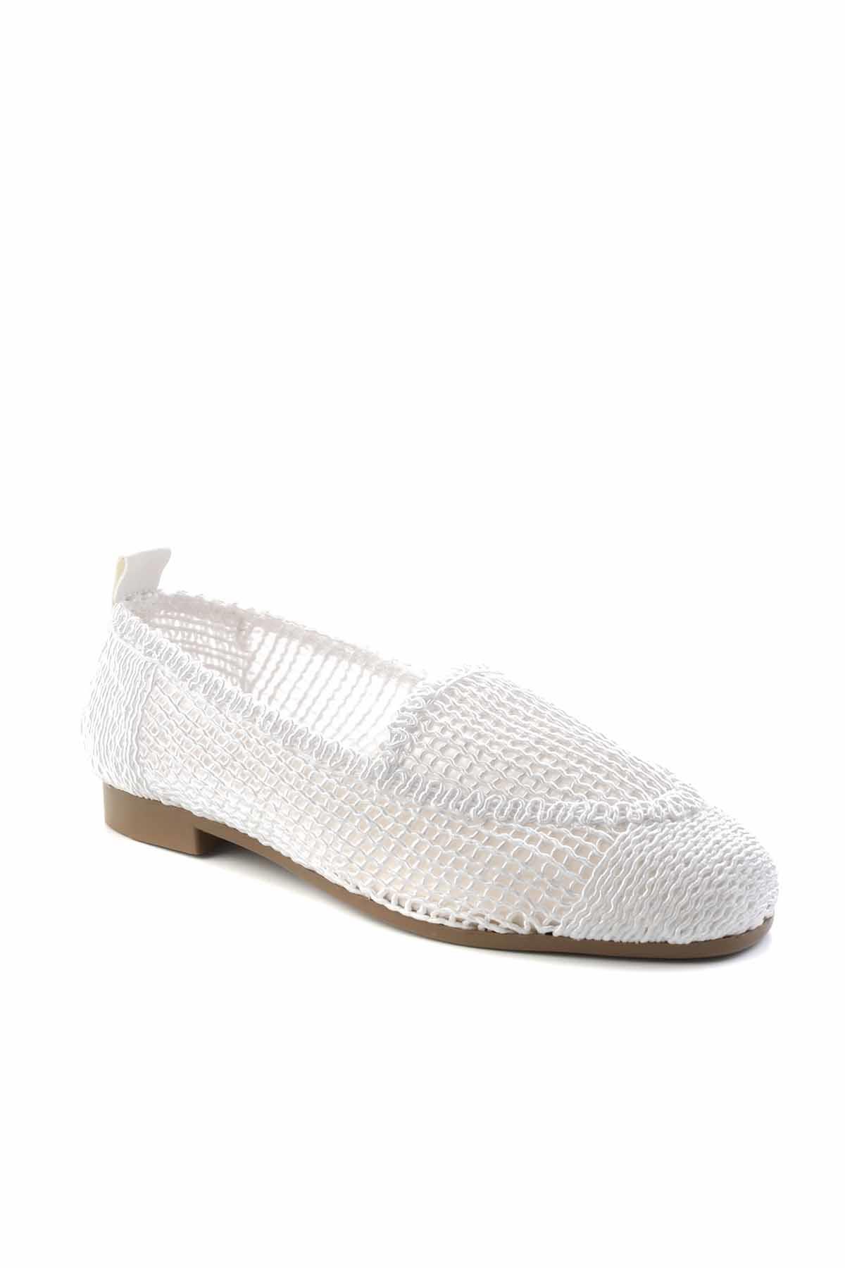 Beyaz  Kadın Espadril K01823202216