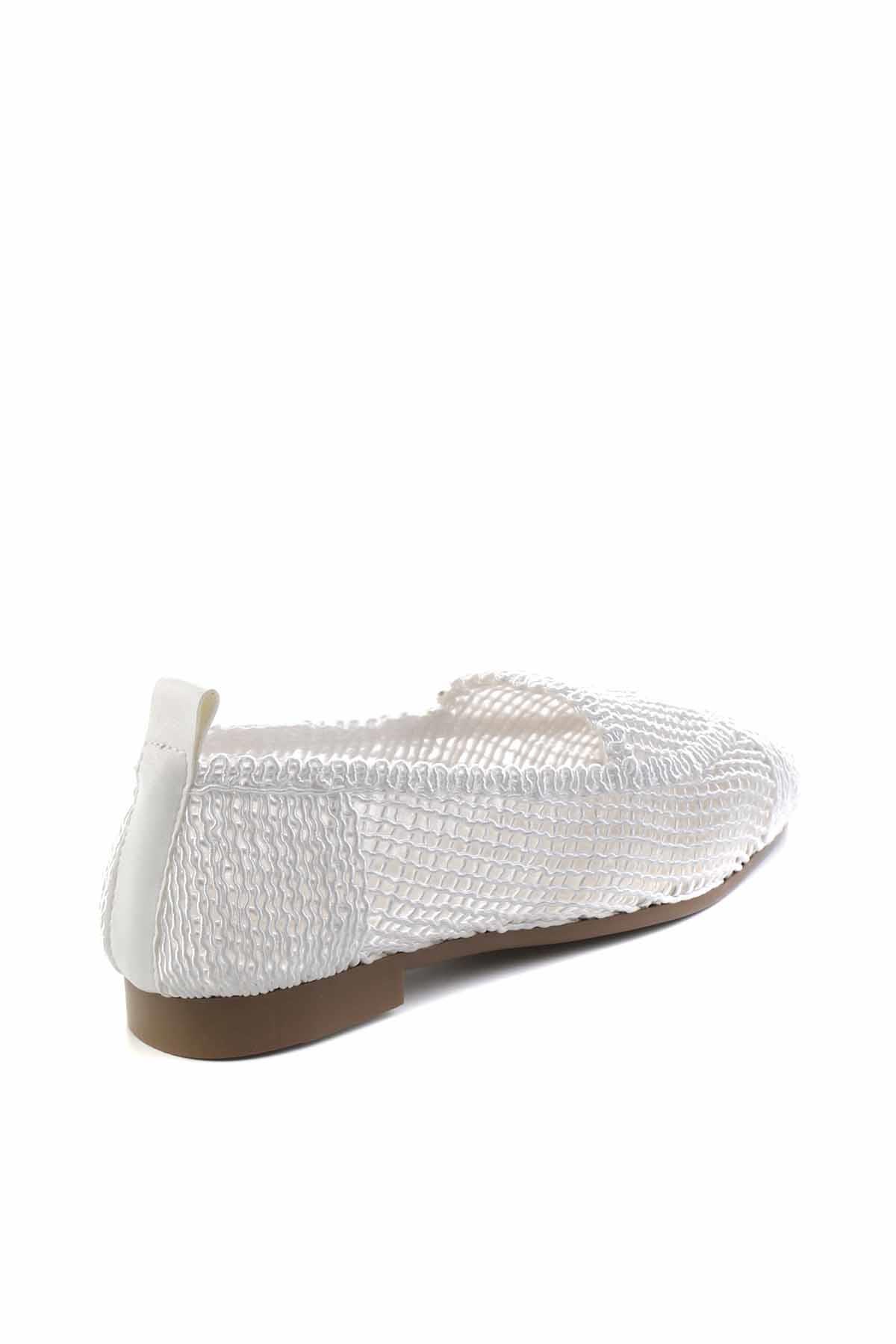 Beyaz  Kadın Espadril K01823202216