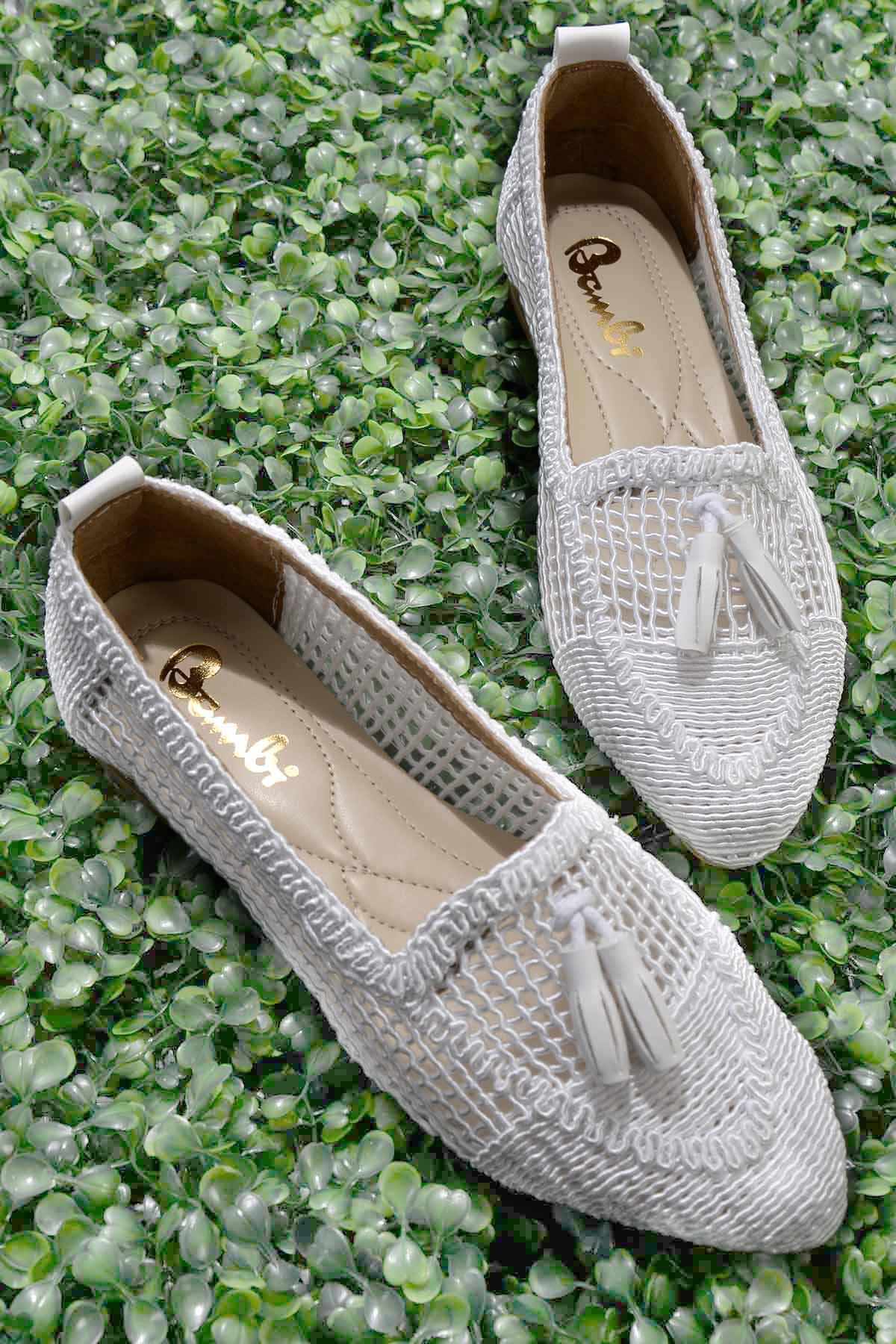 Beyaz  Kadın Espadril K01879252016