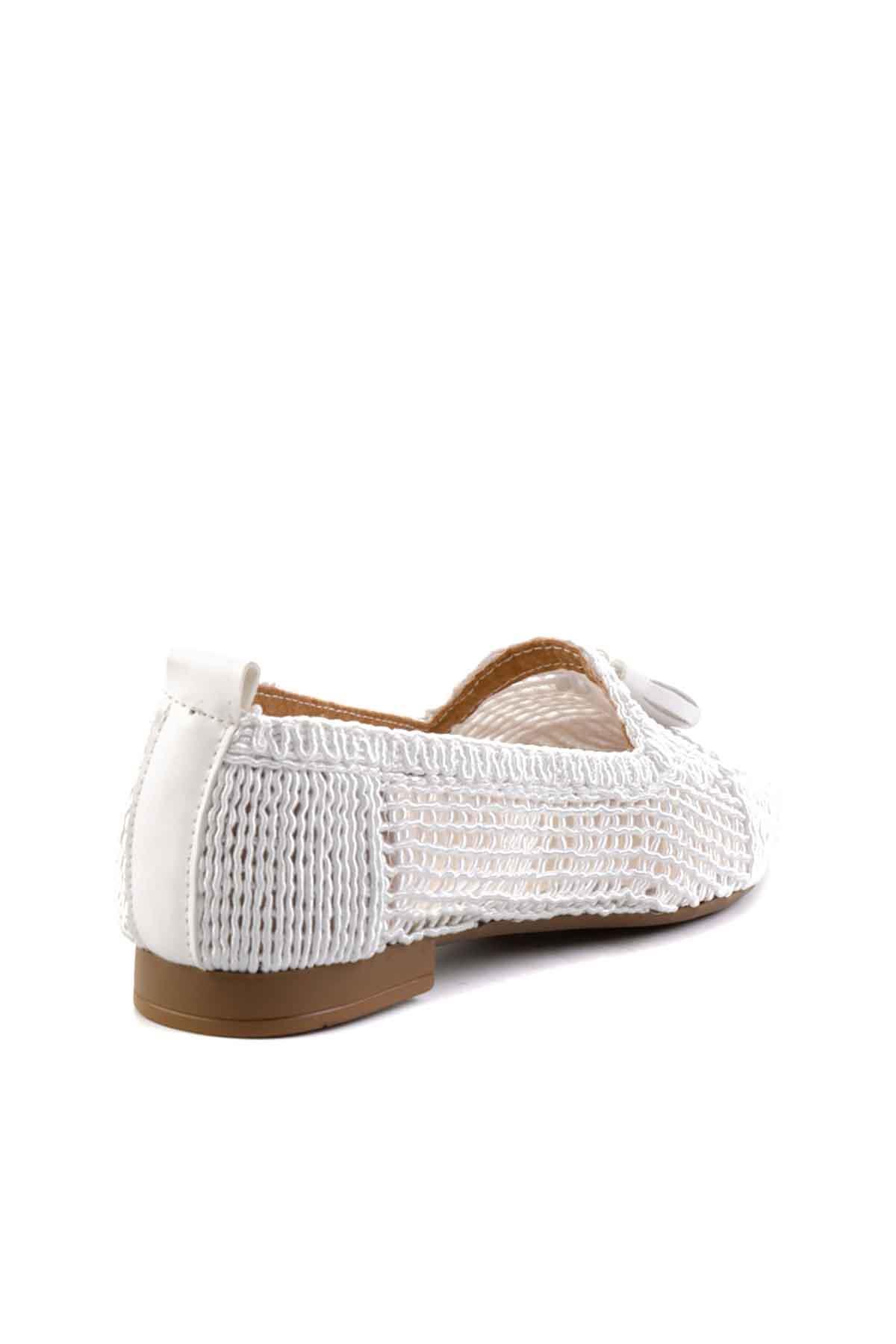 Beyaz  Kadın Espadril K01879252016