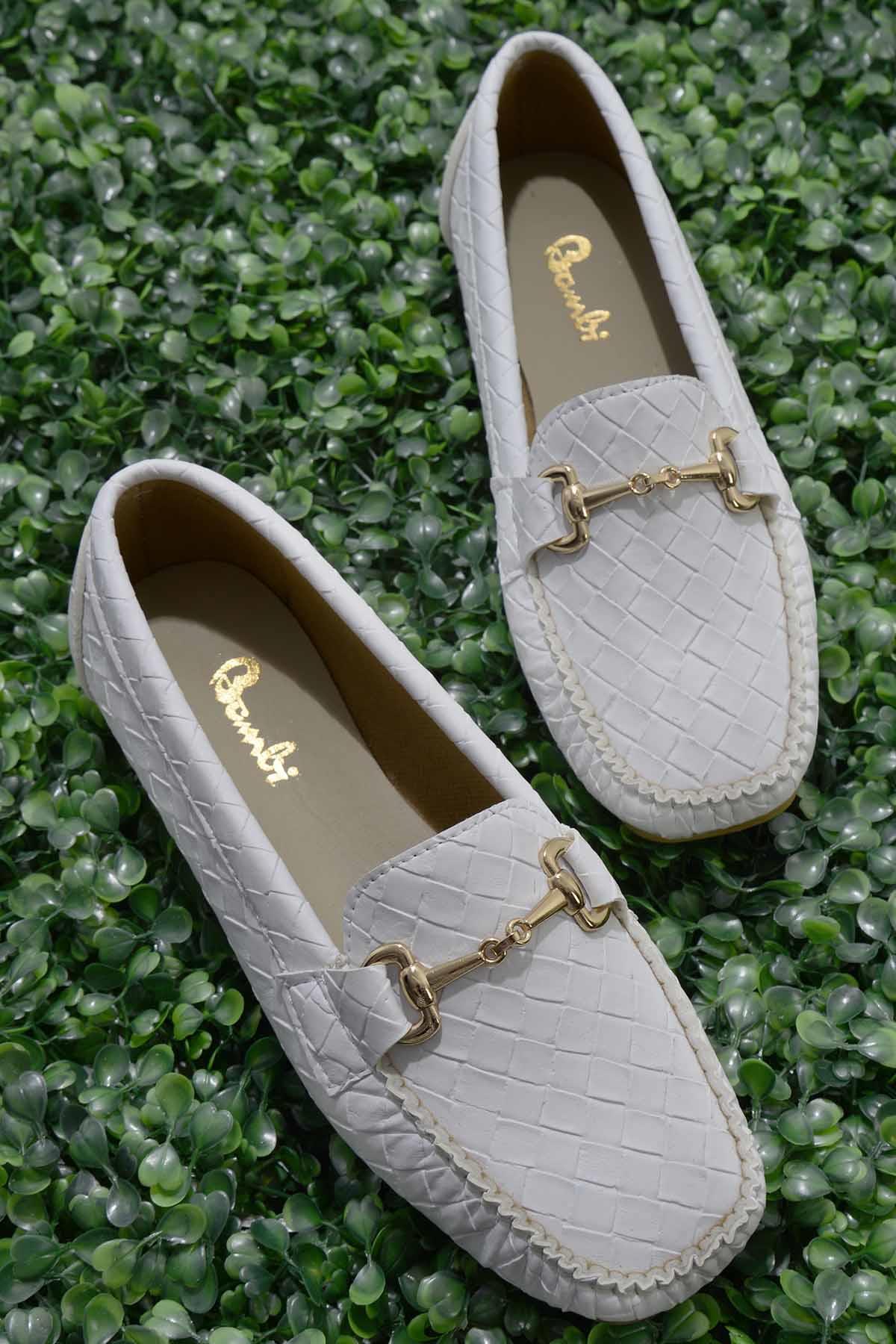 Beyaz  Kadın Loafer Ayakkabı K01542030710