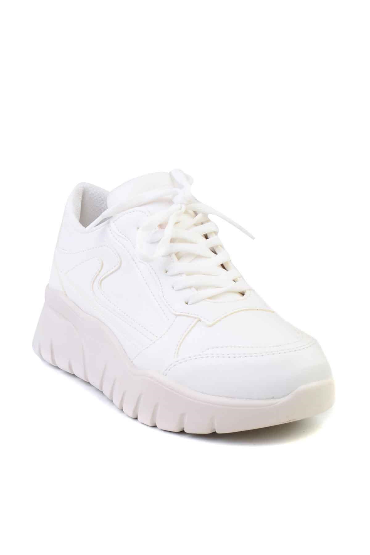 Beyaz  Kadın Sneaker H0601151509