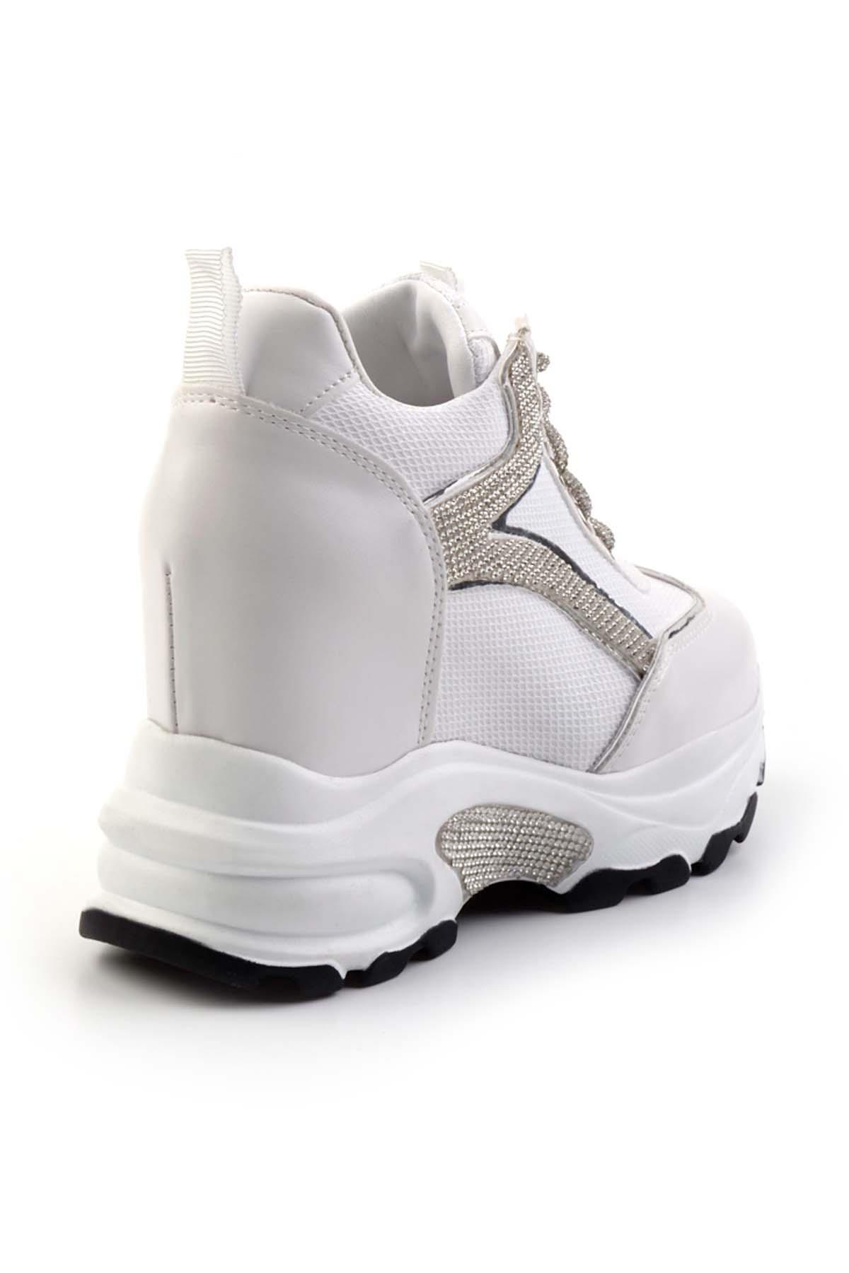 Beyaz  Kadın Sneaker K01026300209