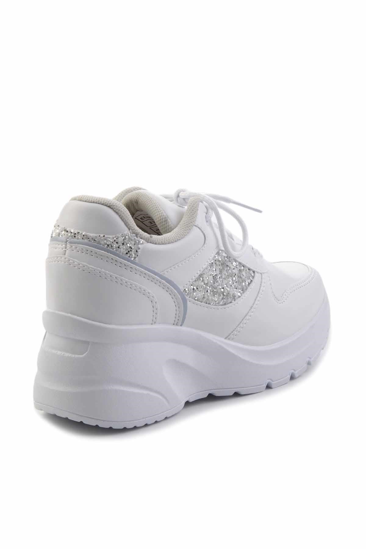 Beyaz  Kadın Sneaker K01027018509