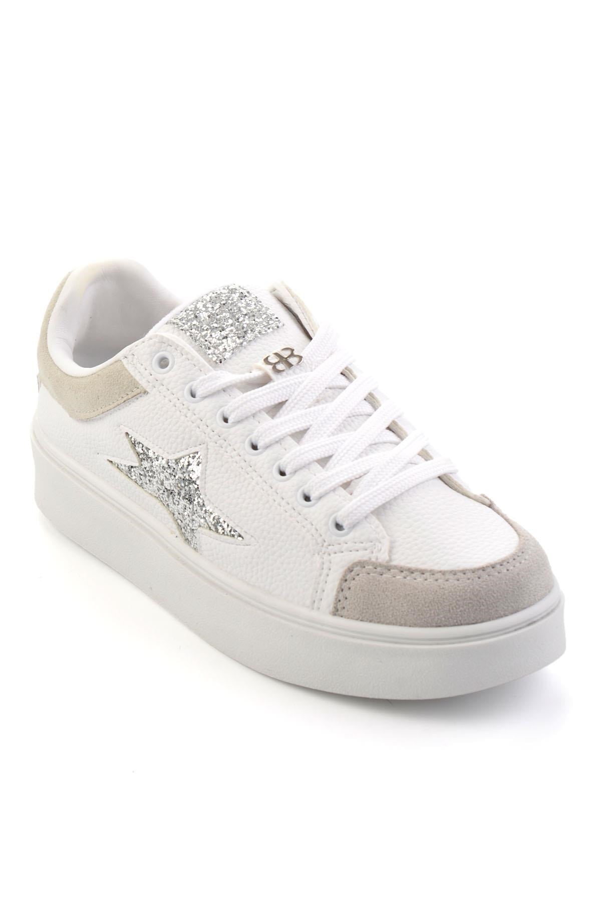 Beyaz  Kadın Sneaker K01027035009