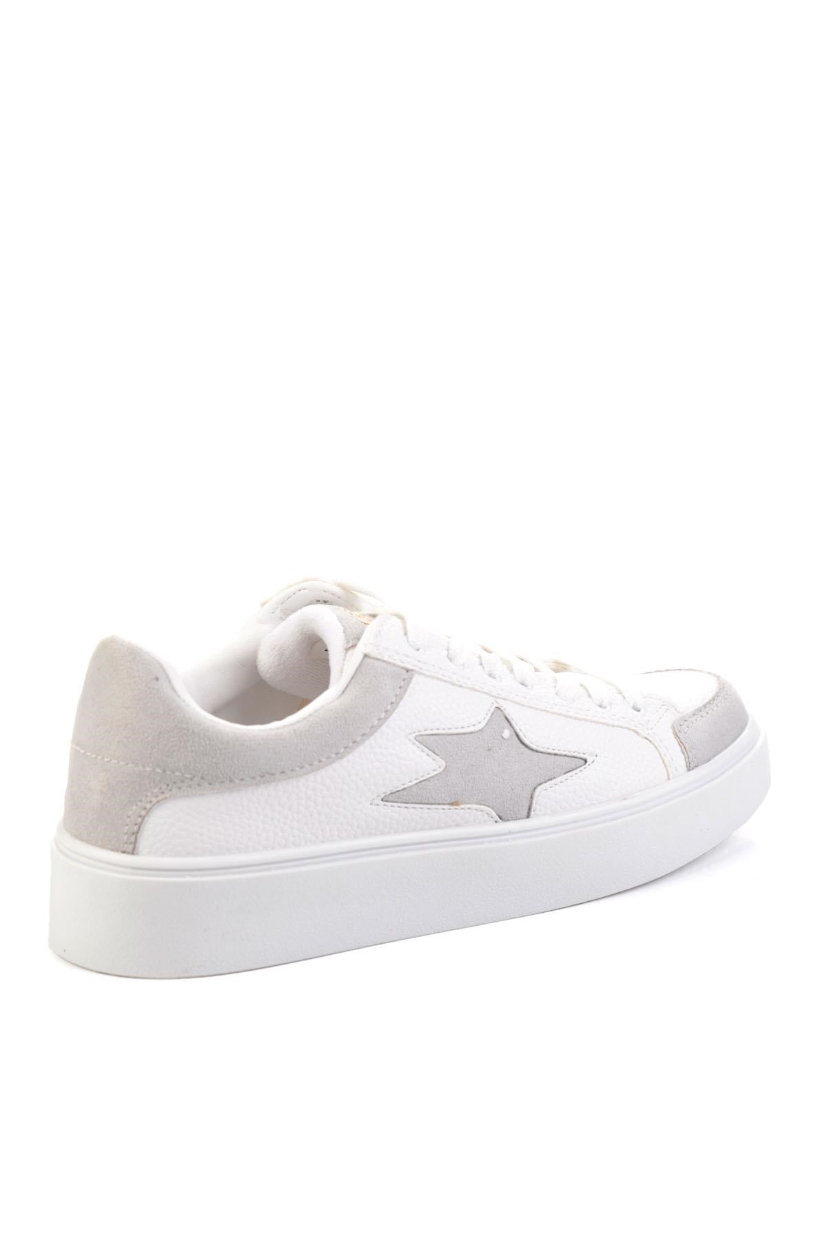Beyaz  Kadın Sneaker K01027060009