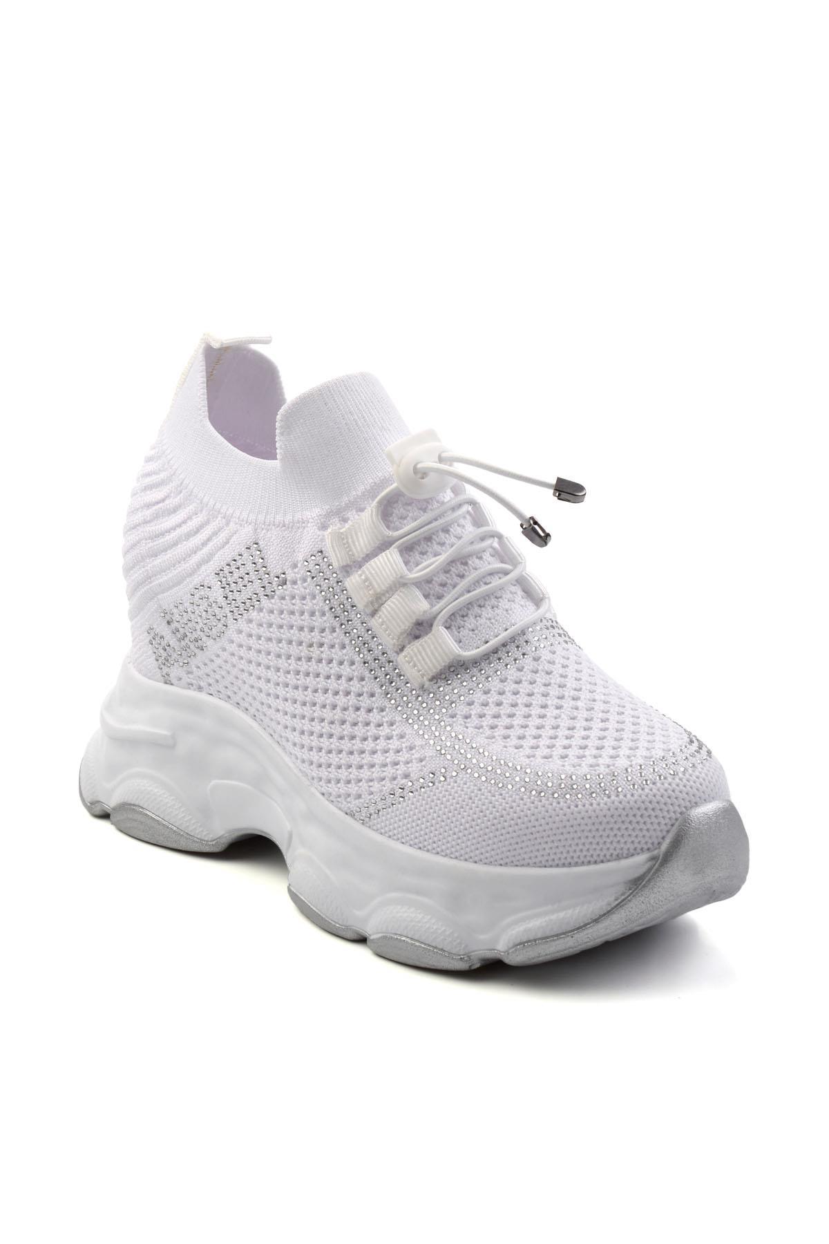 Beyaz  Kadın Sneaker K01093500282