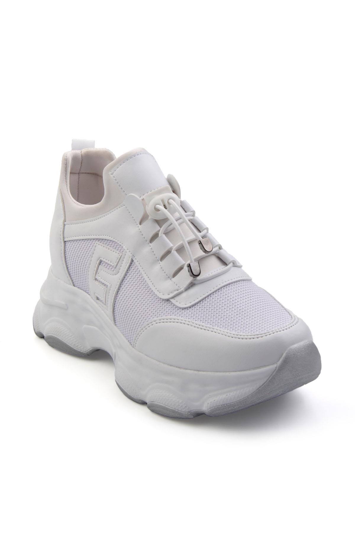 Beyaz  Kadın Sneaker K01093606609