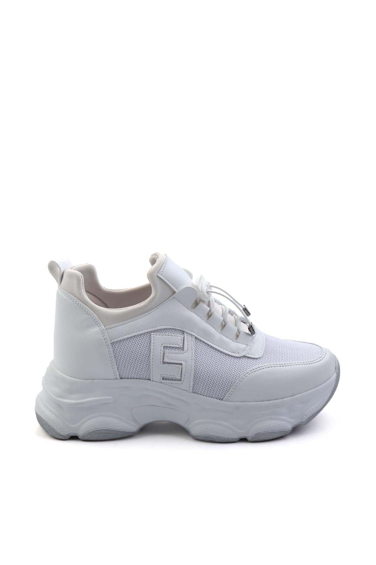 Beyaz  Kadın Sneaker K01093606609