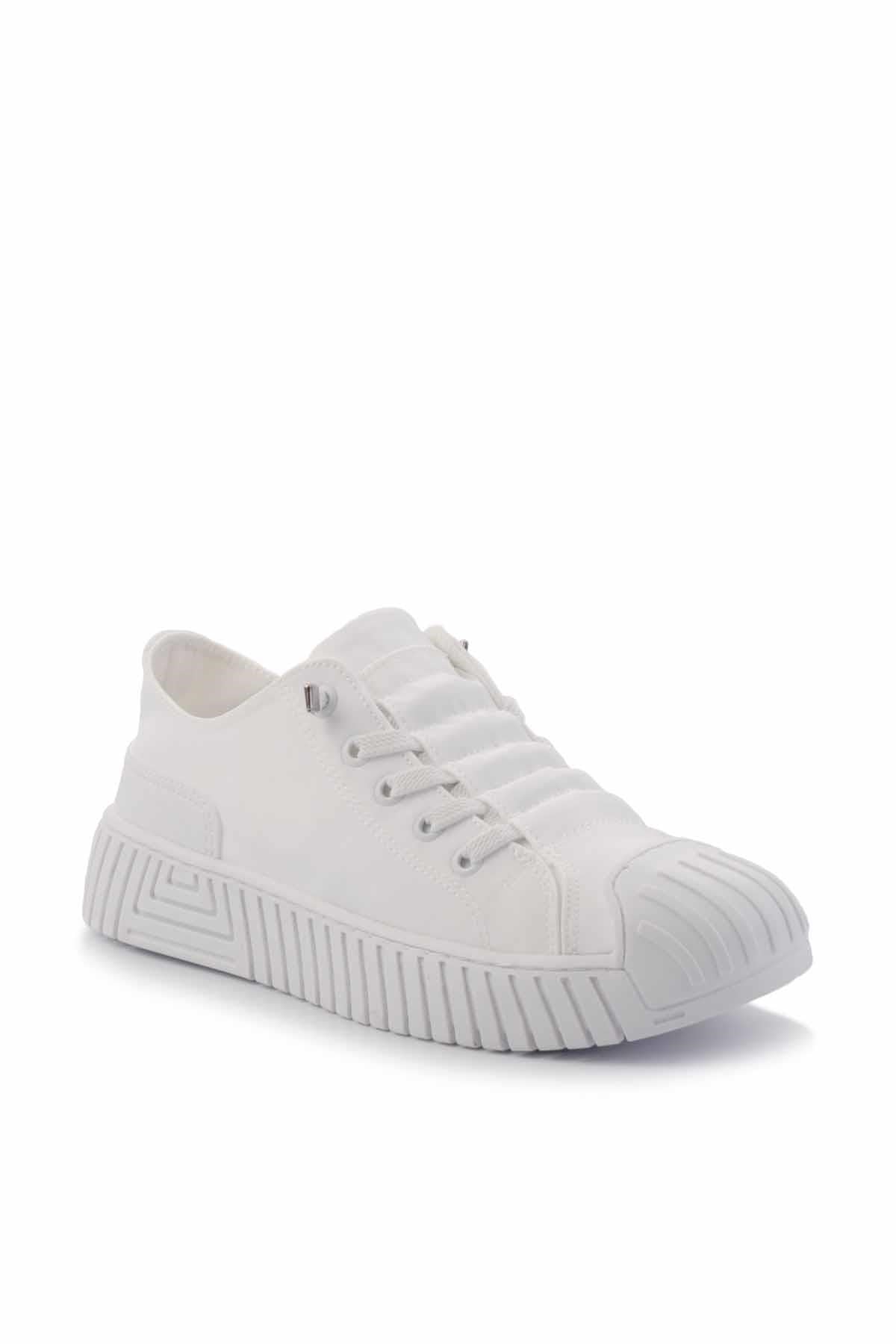 Beyaz  Kadın Sneaker K01175127404