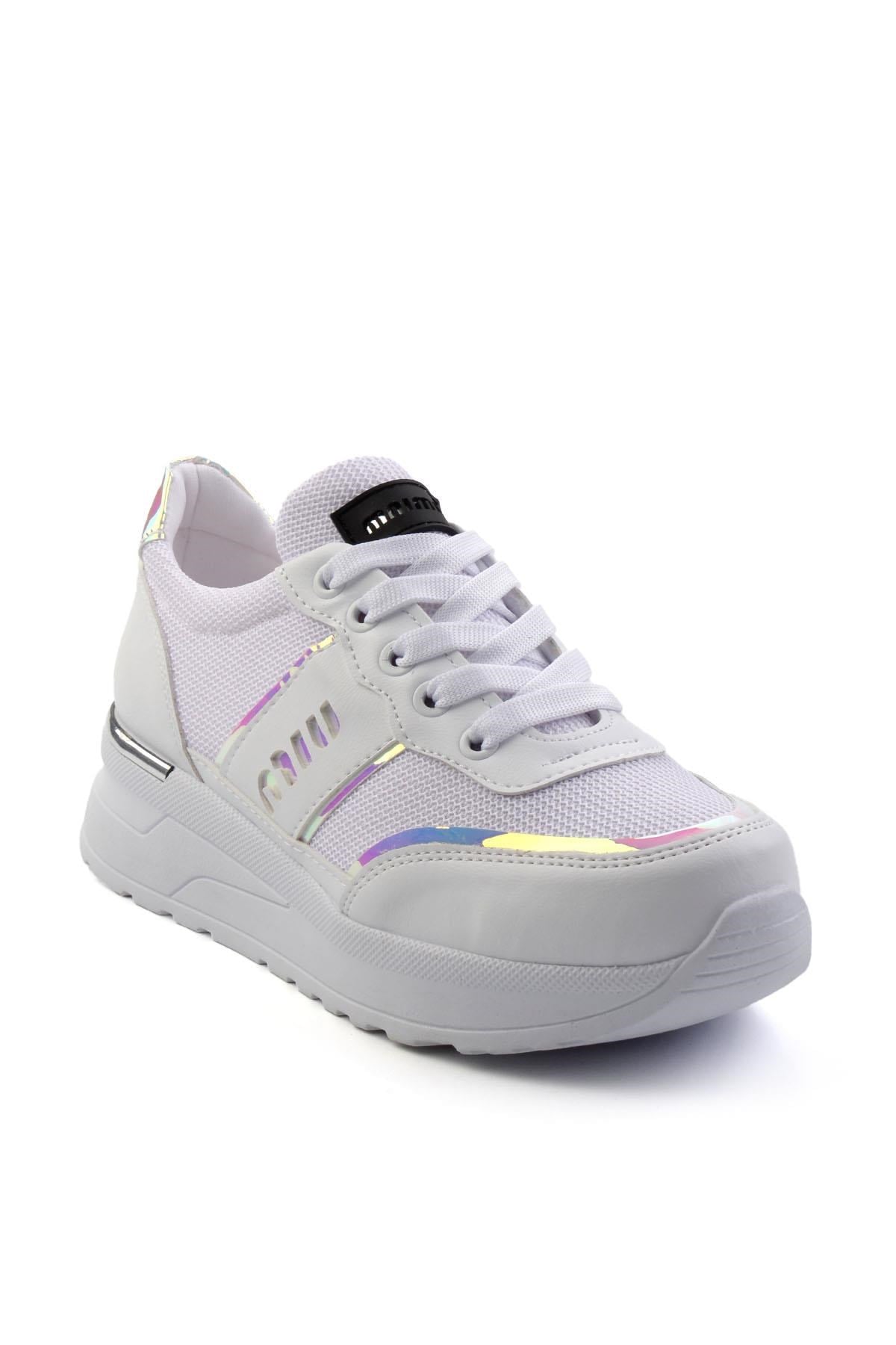 Beyaz  Kadın Sneaker K01179001385