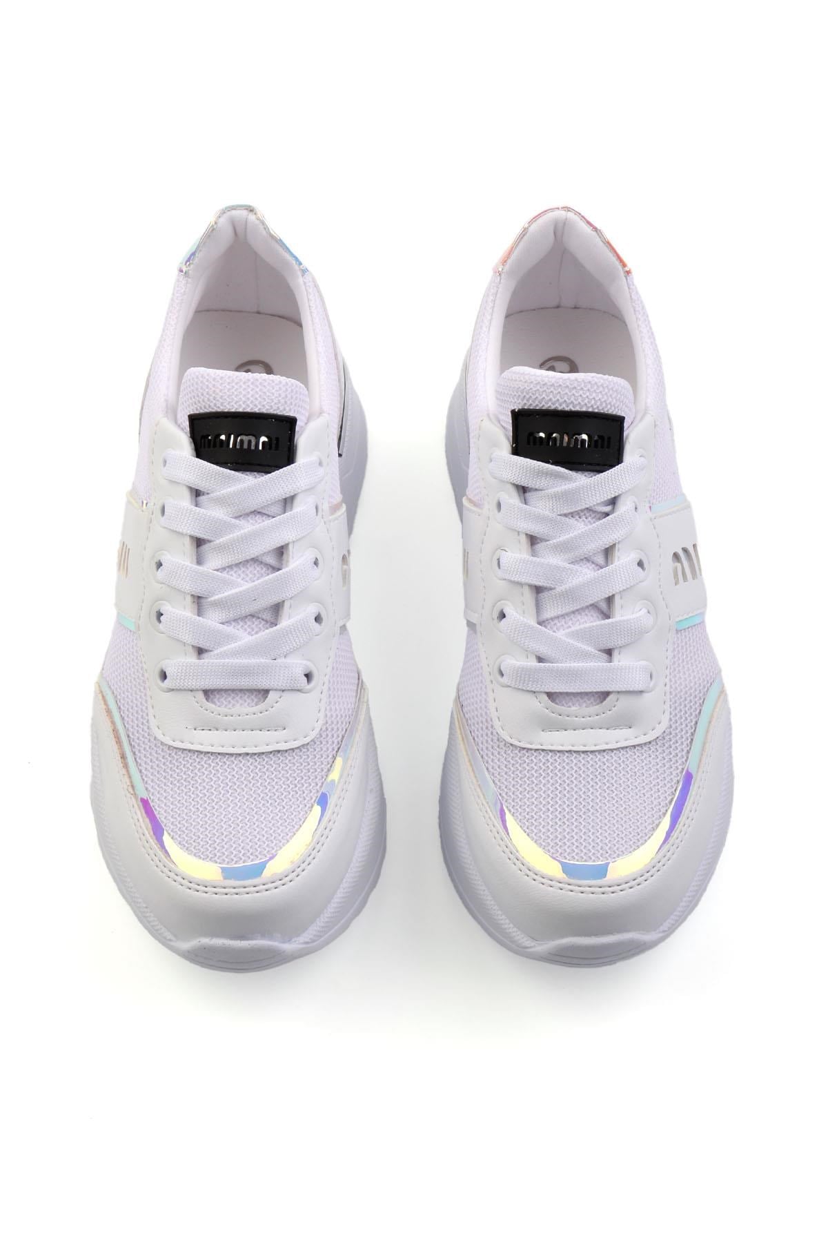 Beyaz  Kadın Sneaker K01179001385