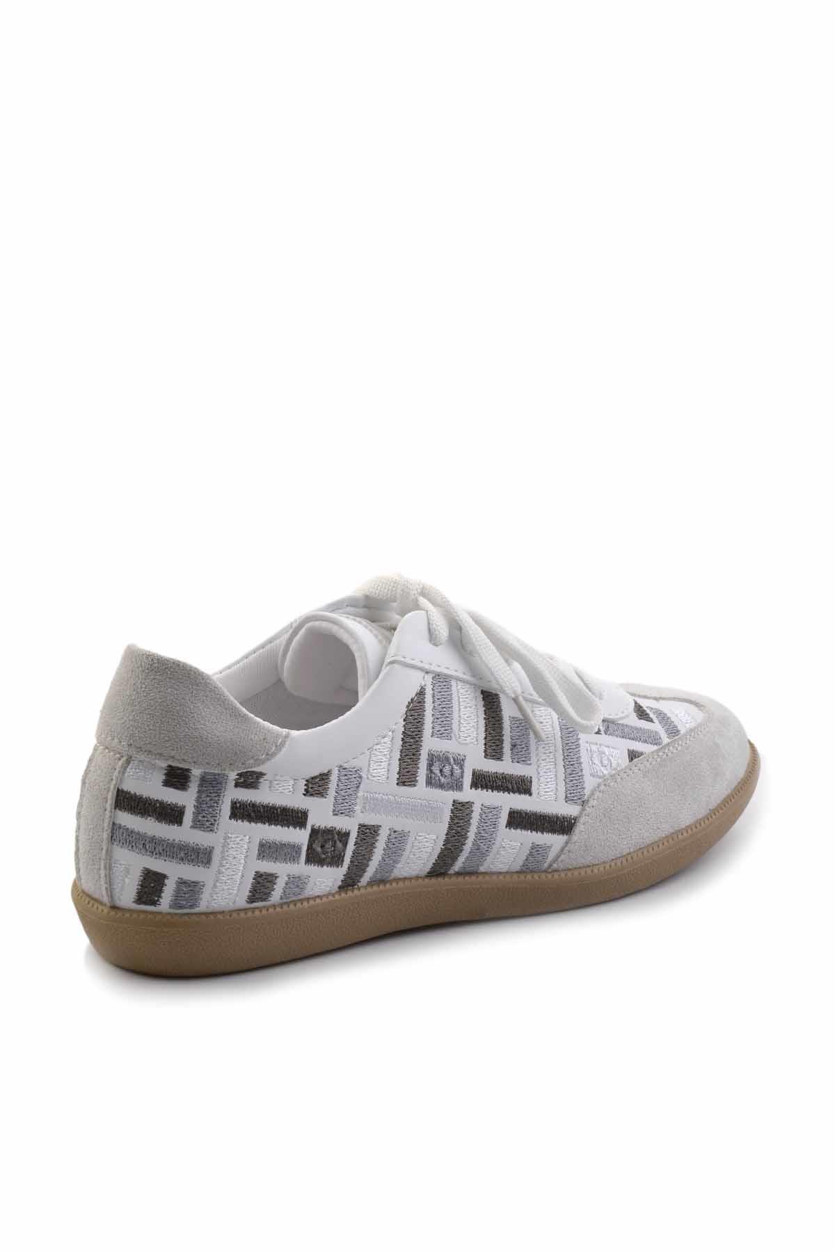Beyaz  Kadın Sneaker K01179761009