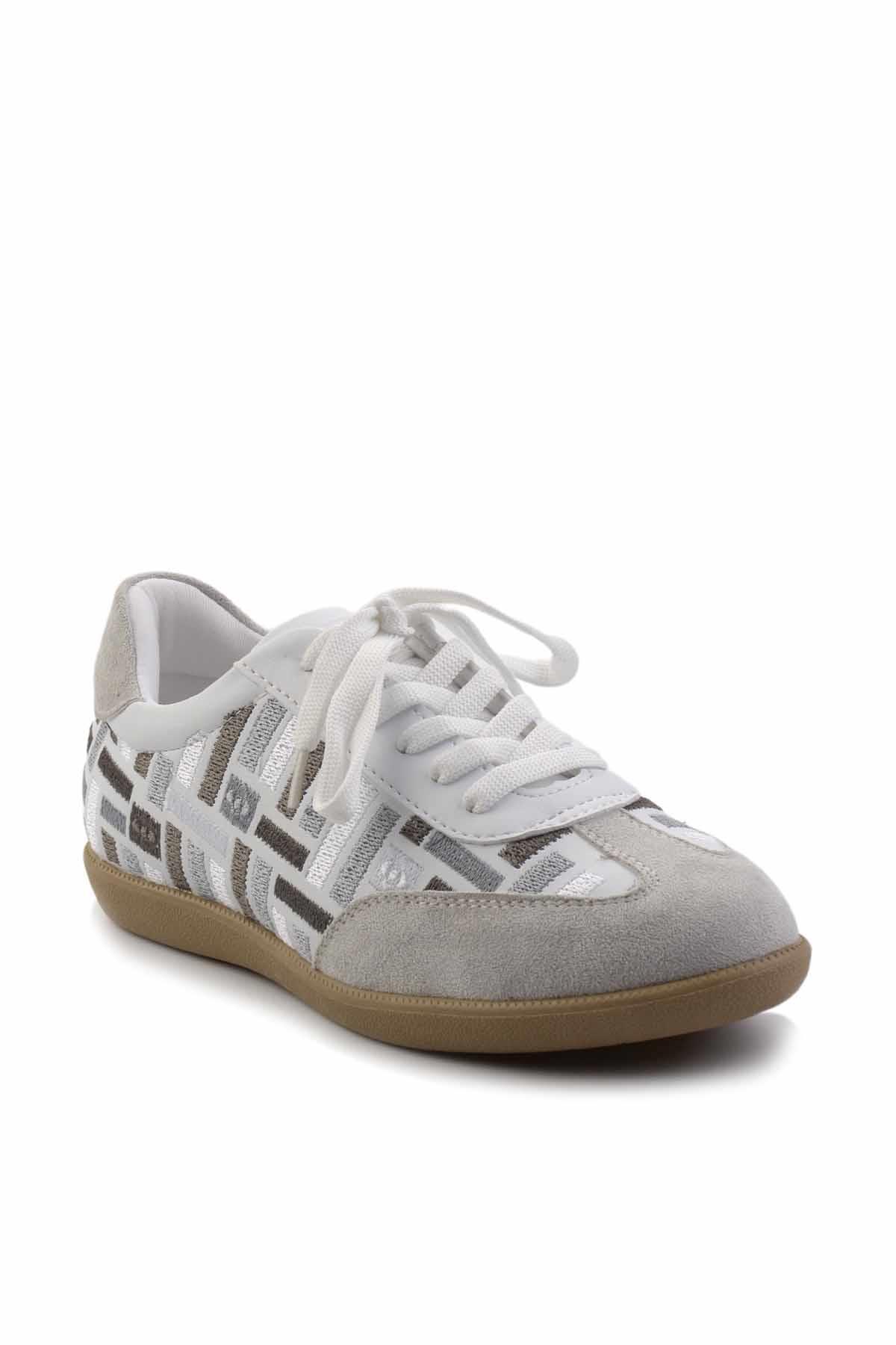 Beyaz  Kadın Sneaker K01179761009