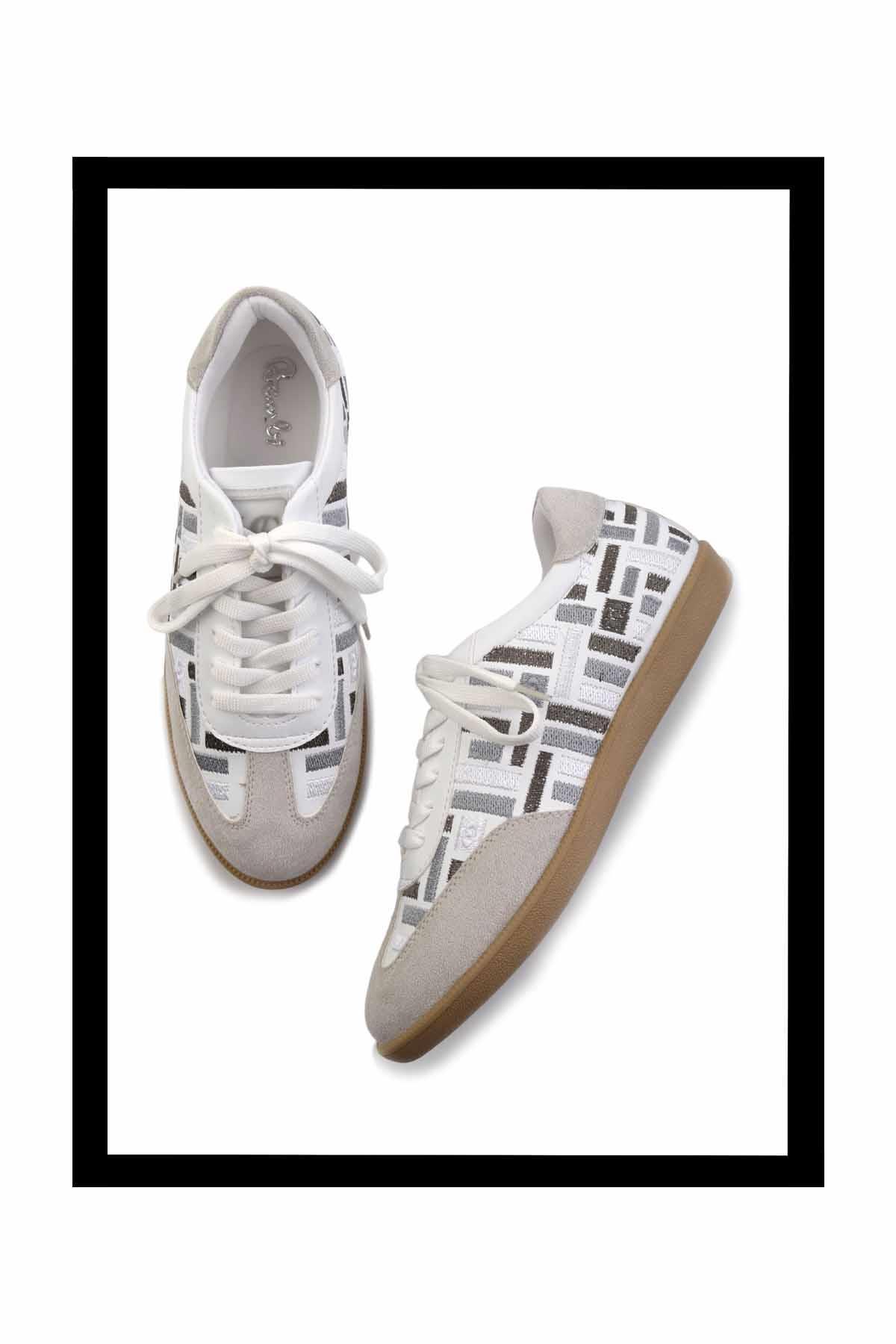 Beyaz  Kadın Sneaker K01179761009