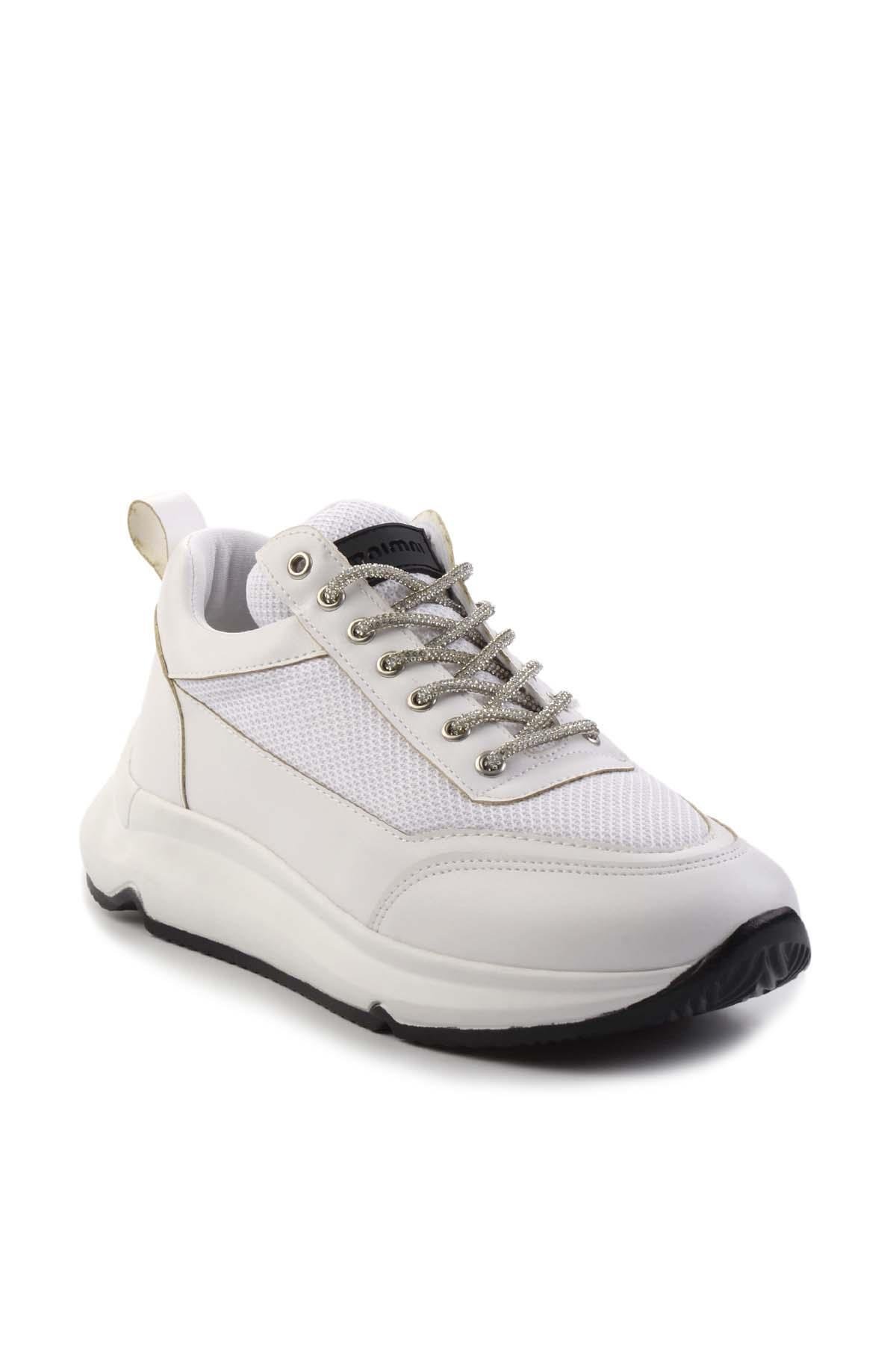 Beyaz  Kadın Sneaker K01228205022