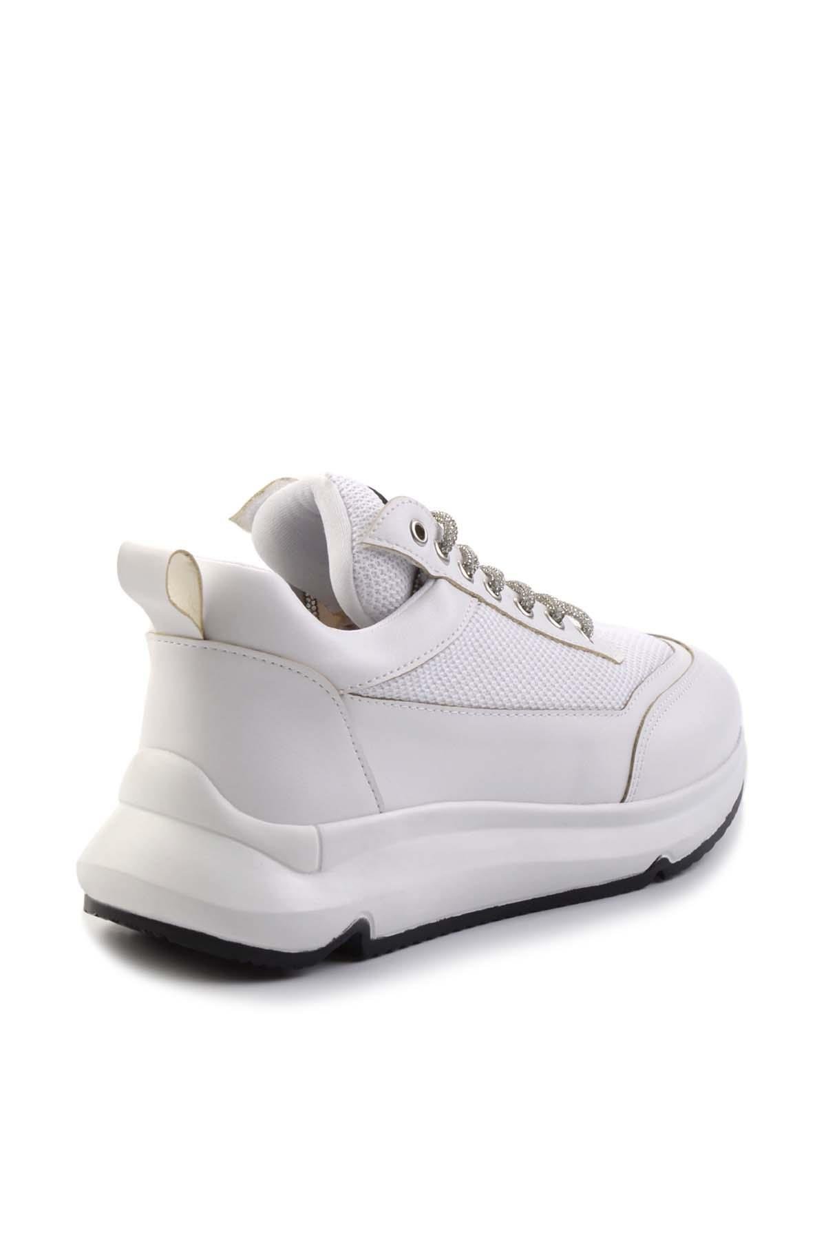 Beyaz  Kadın Sneaker K01228205022
