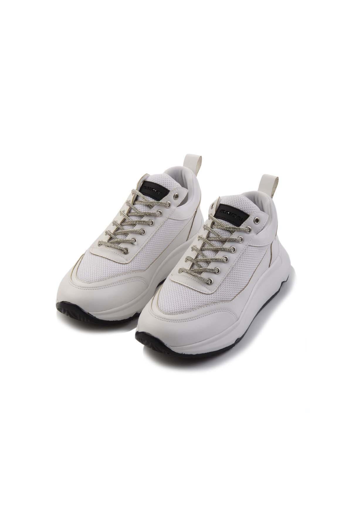 Beyaz  Kadın Sneaker K01228205022