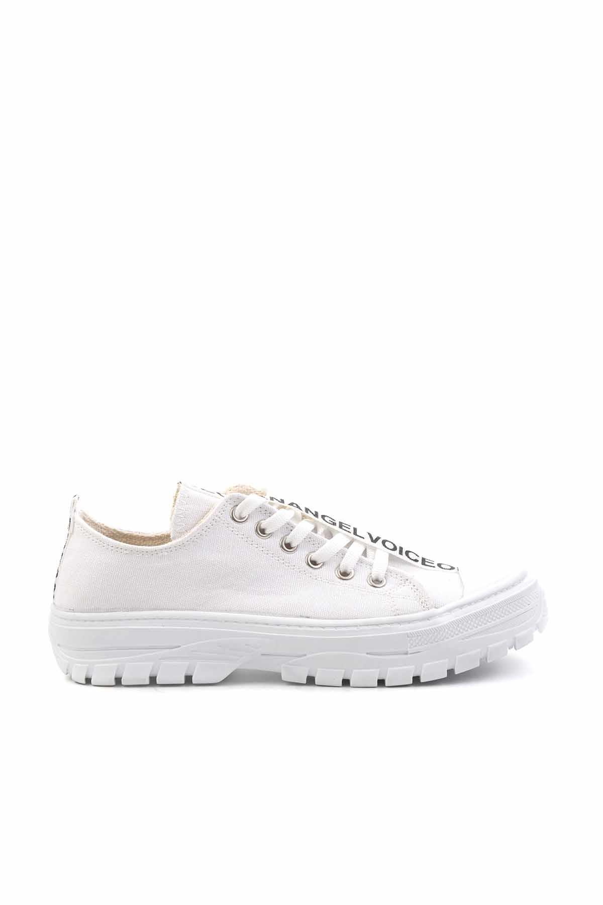 Beyaz  Kadın Sneaker K01530110618