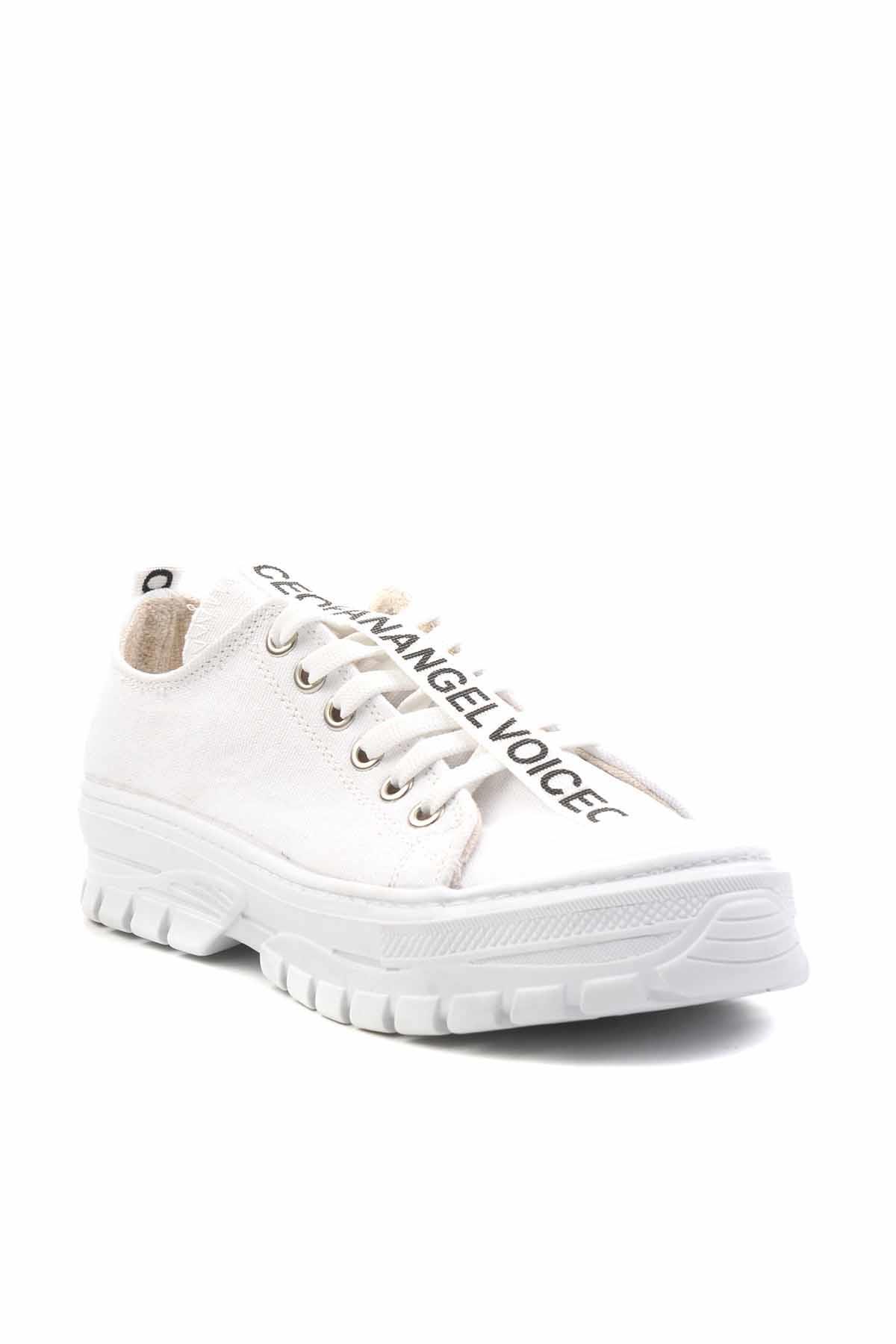 Beyaz  Kadın Sneaker K01530110618