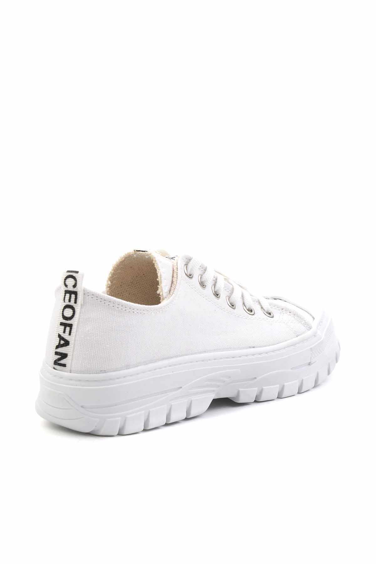 Beyaz  Kadın Sneaker K01530110618