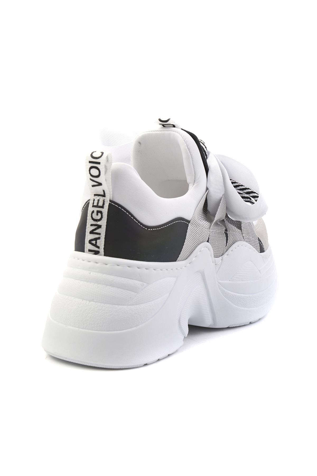 Beyaz  Kadın Sneaker K01545202817