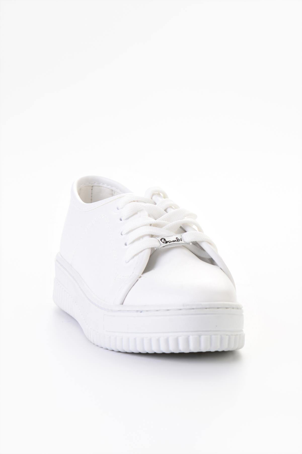 Beyaz  Kadın Sneaker K01590046409