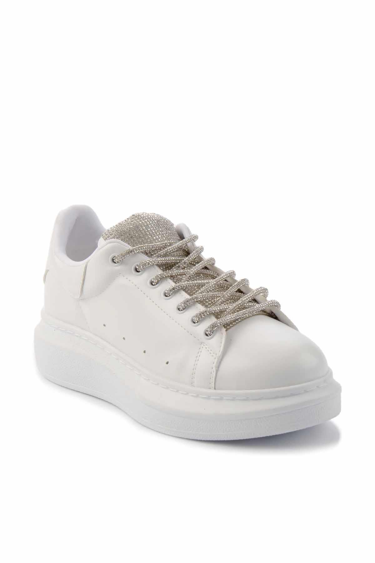 Beyaz  Kadın Sneaker K01666130709