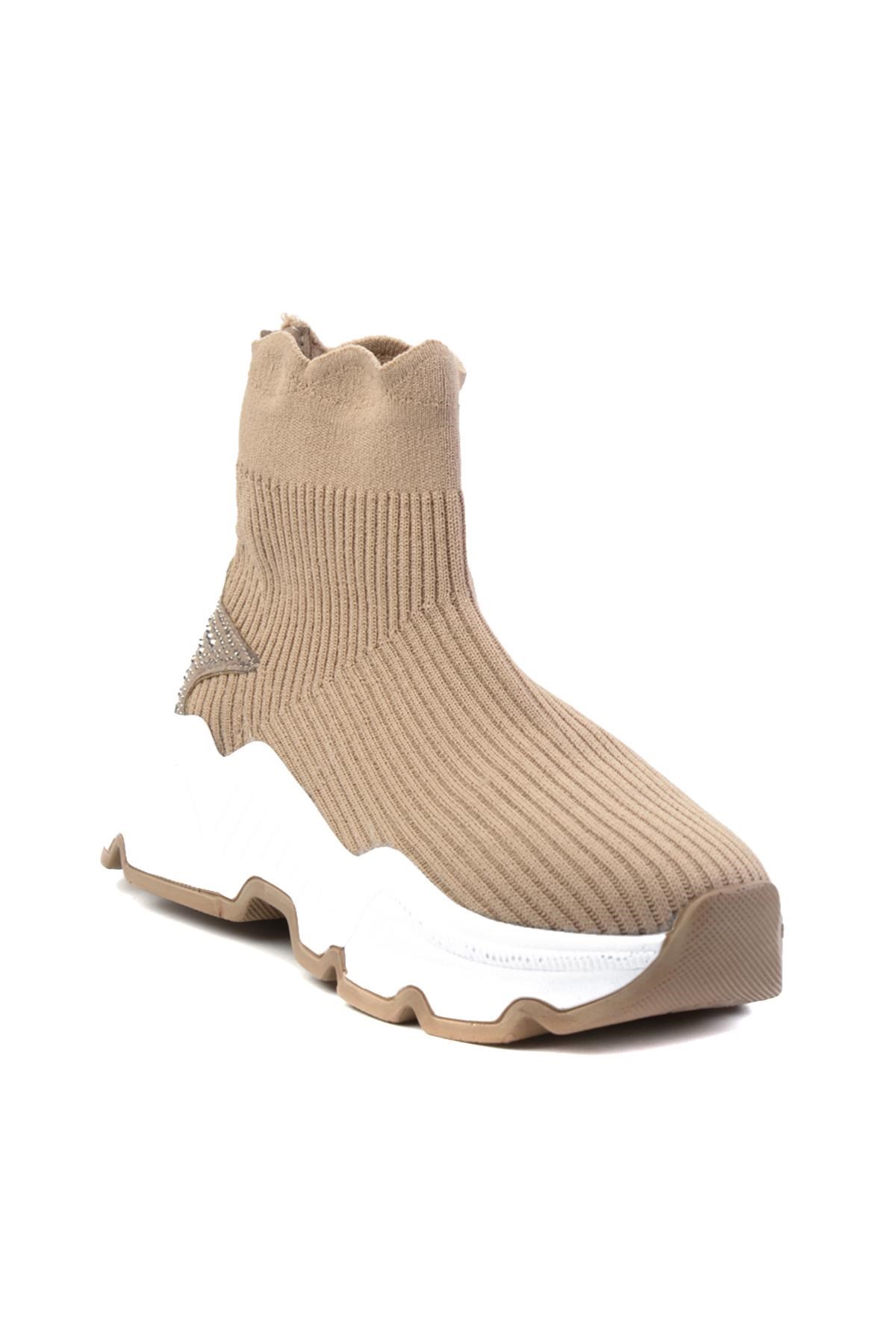 Beyaz  Kadın Sneaker K01824105909