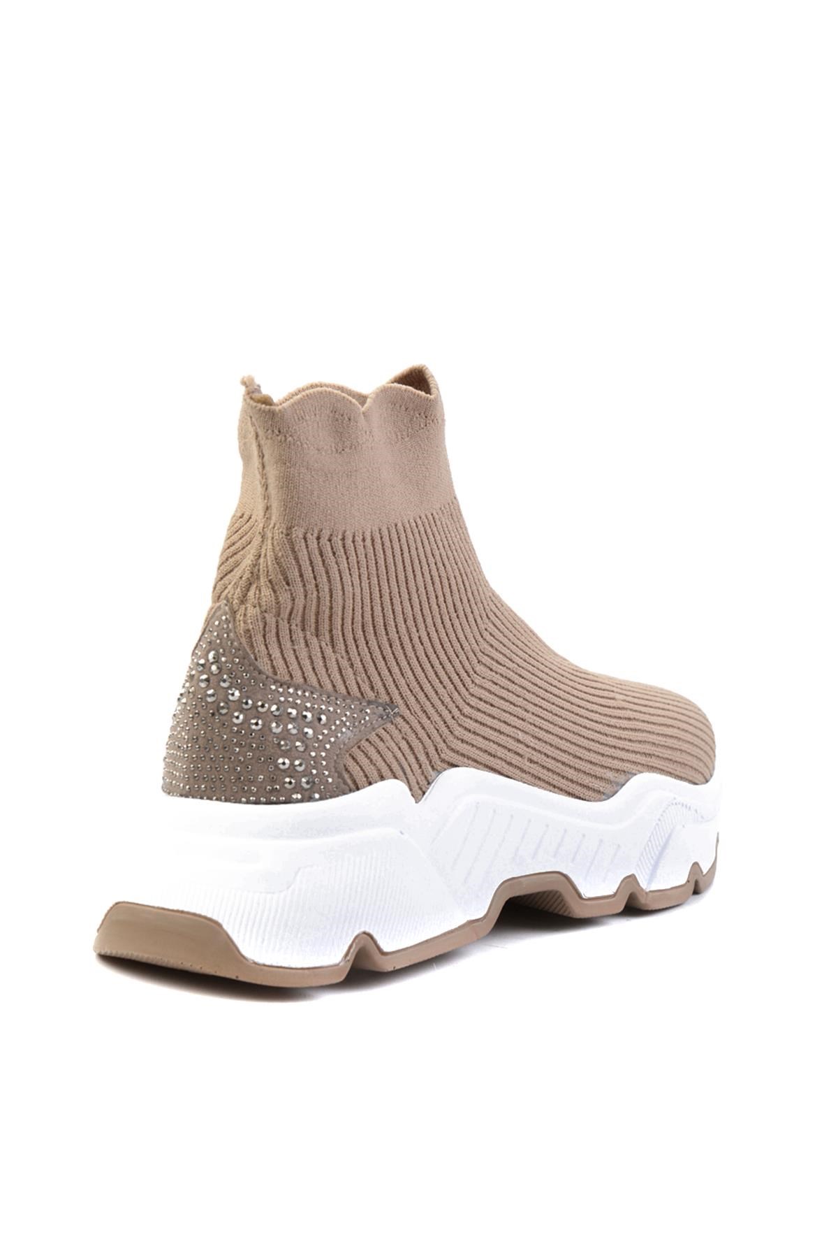 Beyaz  Kadın Sneaker K01824105909