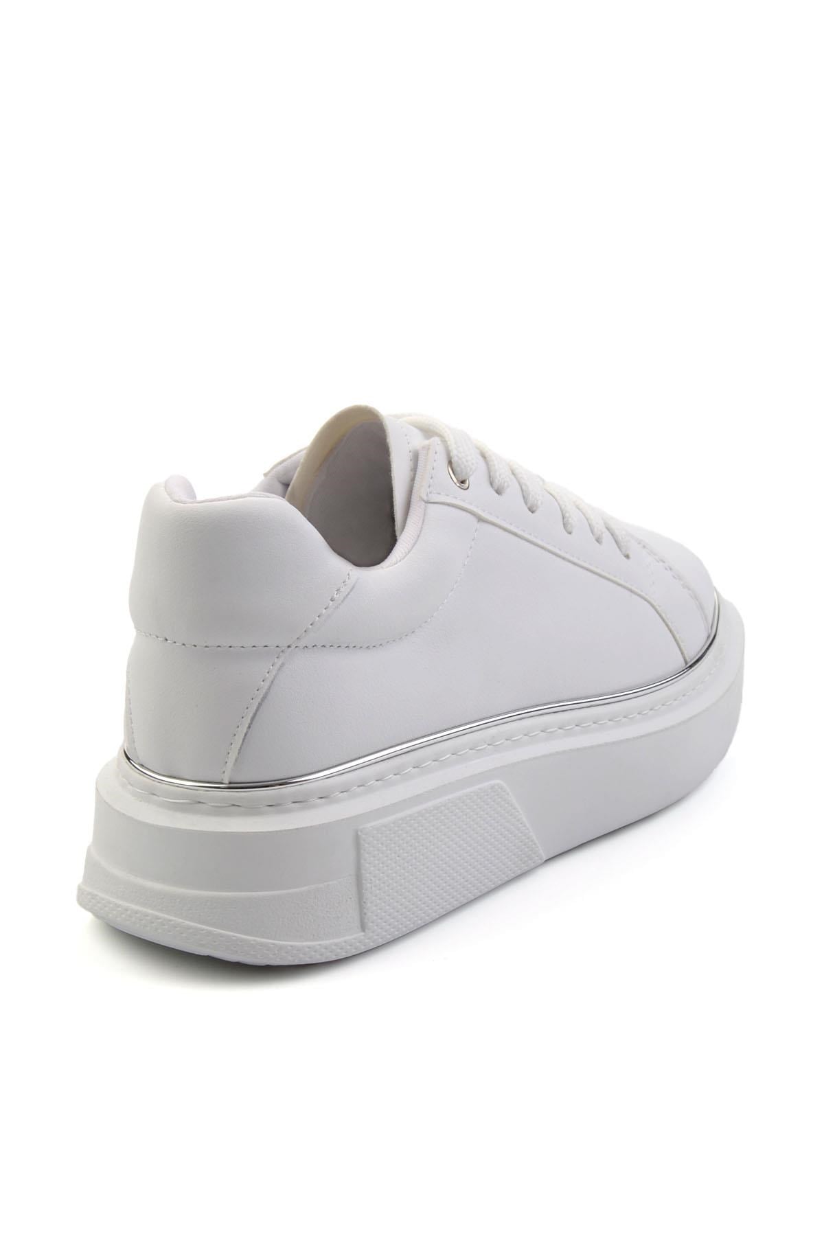 Beyaz  Kadın Sneaker K01824105909