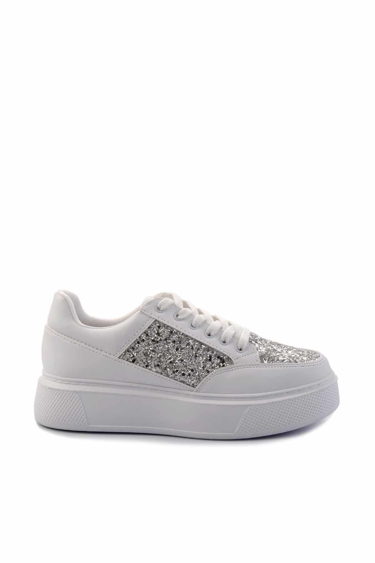 Beyaz  Kadın Sneaker K01836004809
