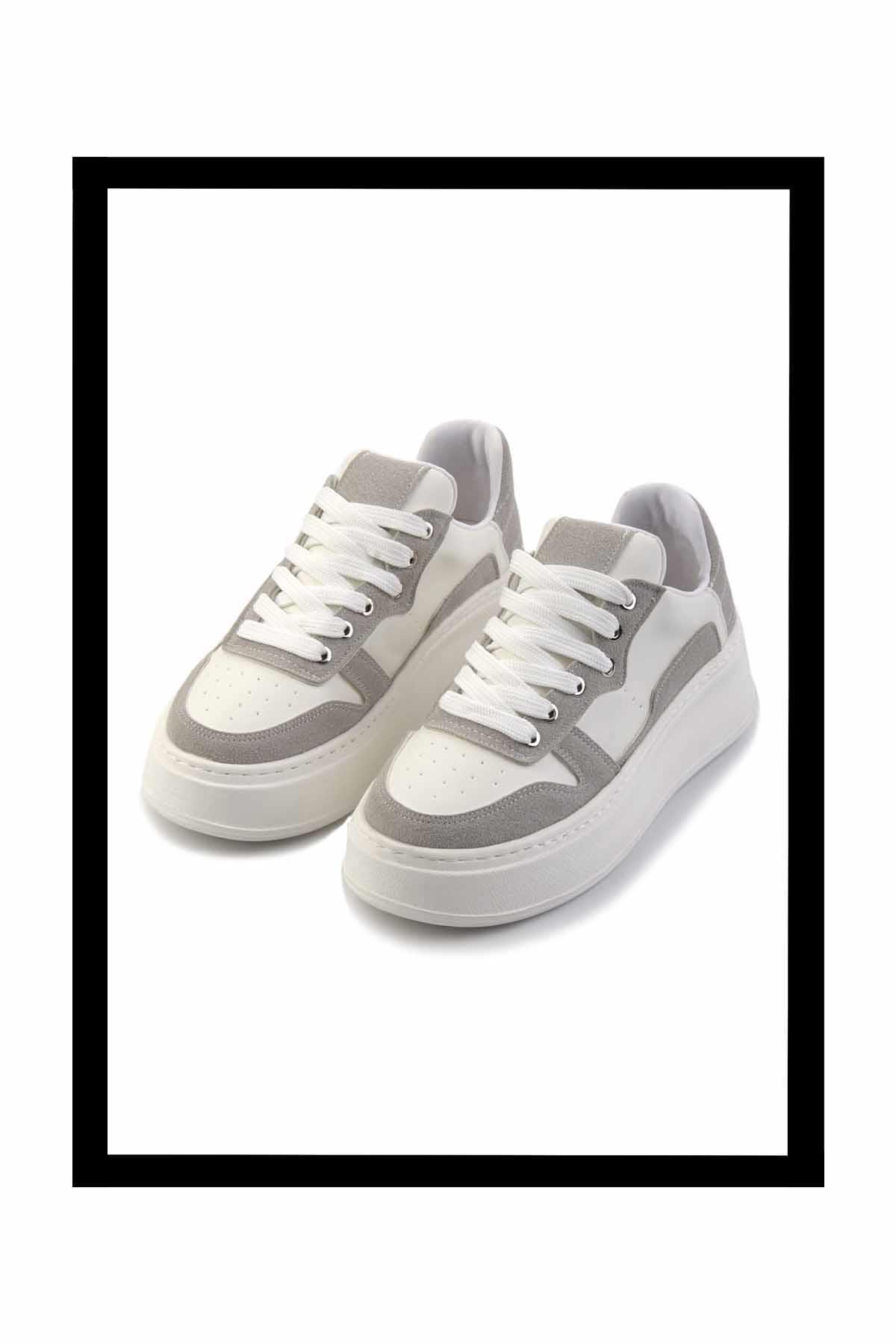 Beyaz  Kadın Sneaker K01868380009