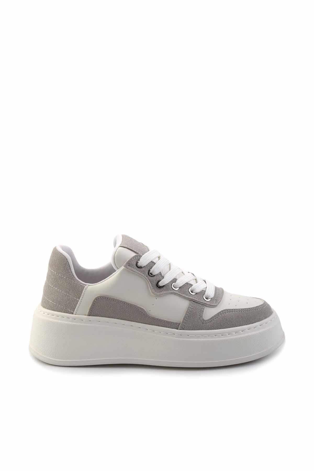 Beyaz  Kadın Sneaker K01868380009