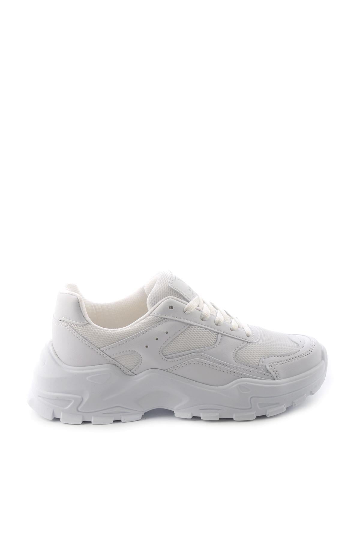 Beyaz  Kadın Sneaker K01876015009
