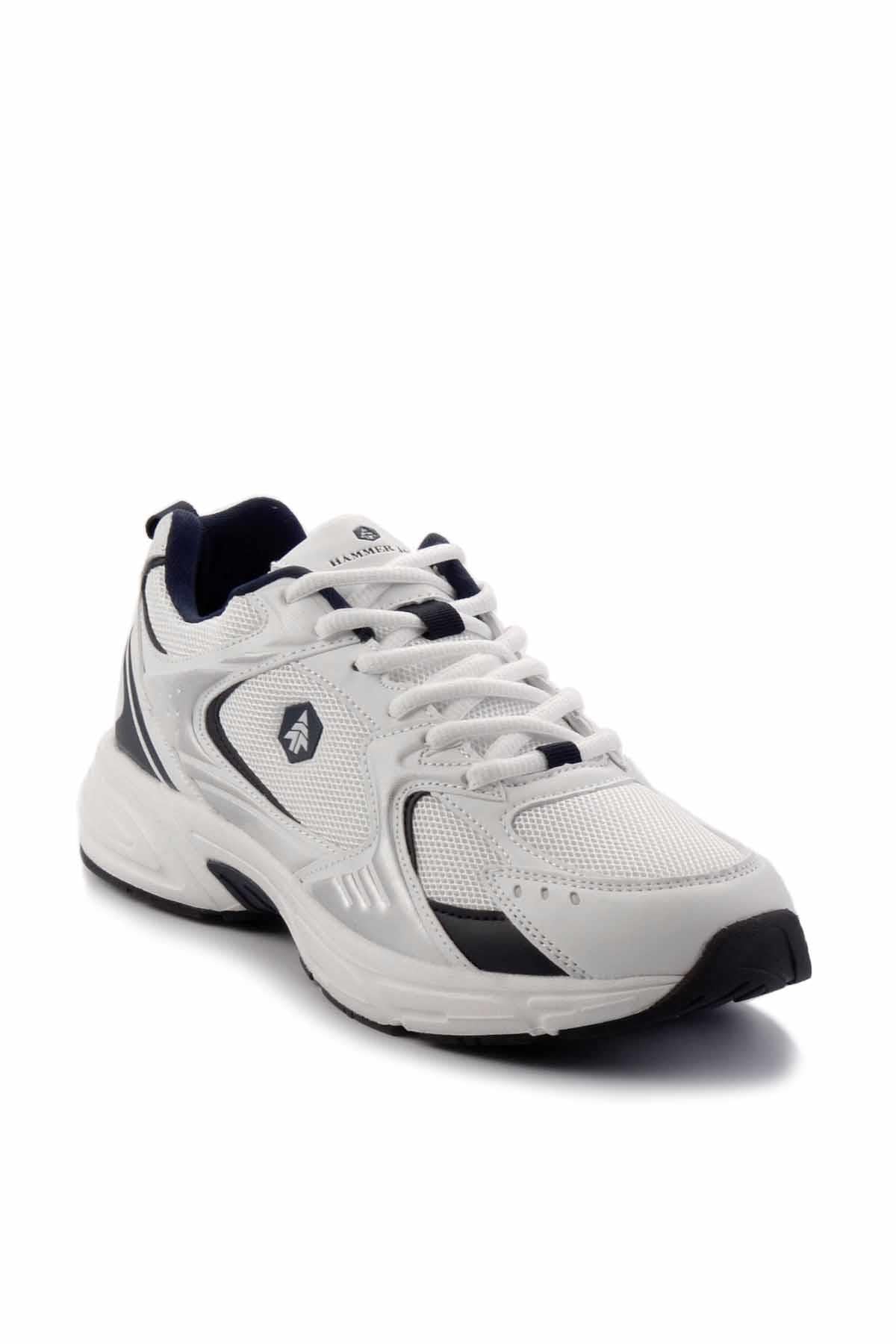 Beyaz Lacivert  Erkek Sneaker E01142314485
