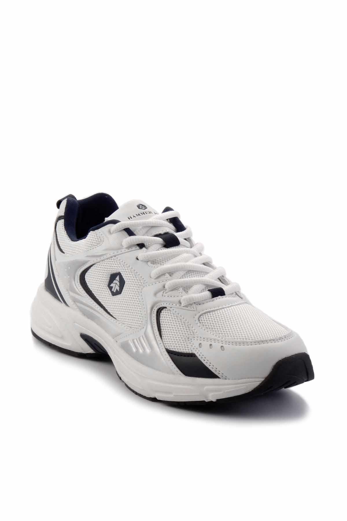 Beyaz Lacivert  Erkek Sneaker E01142314485