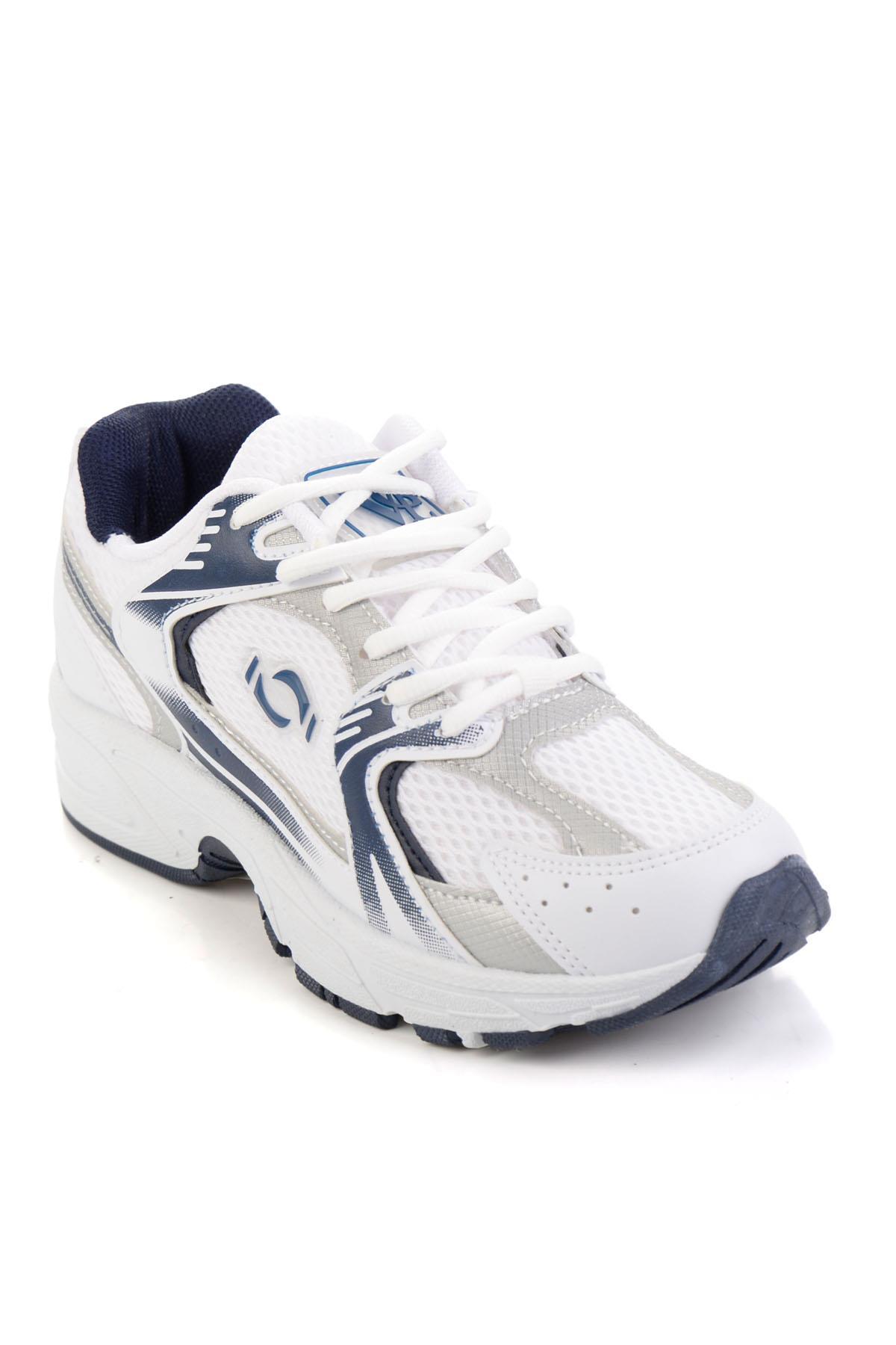 Beyaz Lacivert  Kadın Sneaker K01644015022