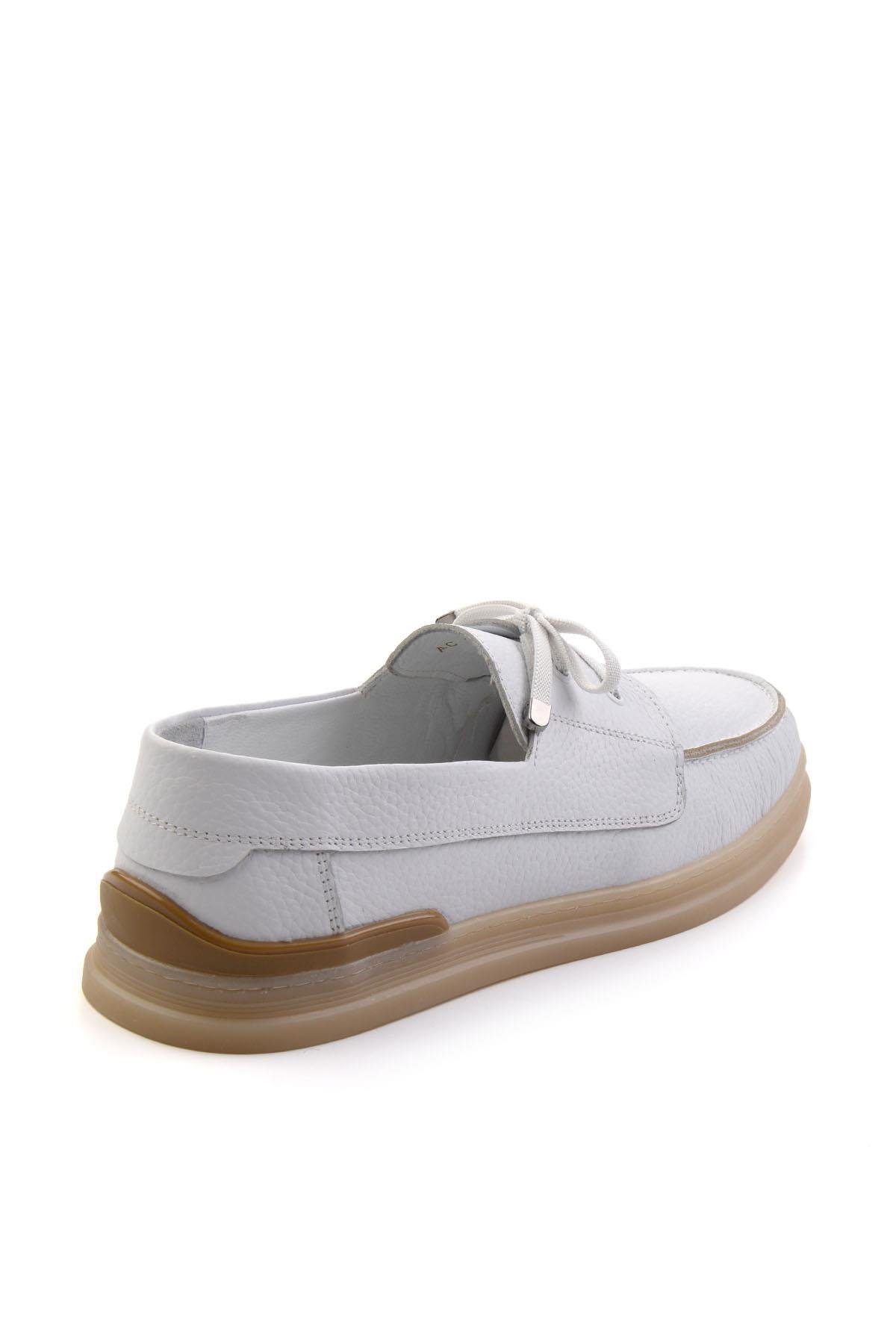 Beyaz Leather Erkek Casual Ayakkabı E01304414340