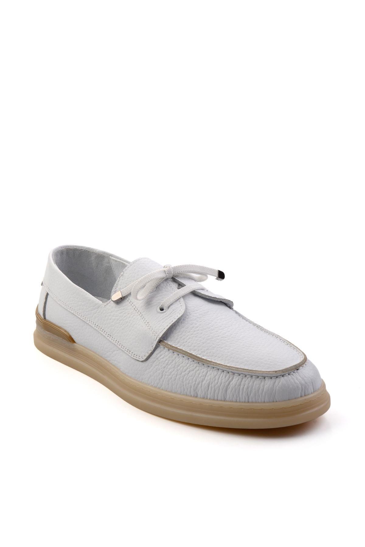 Beyaz Leather Erkek Casual Ayakkabı E01304414340