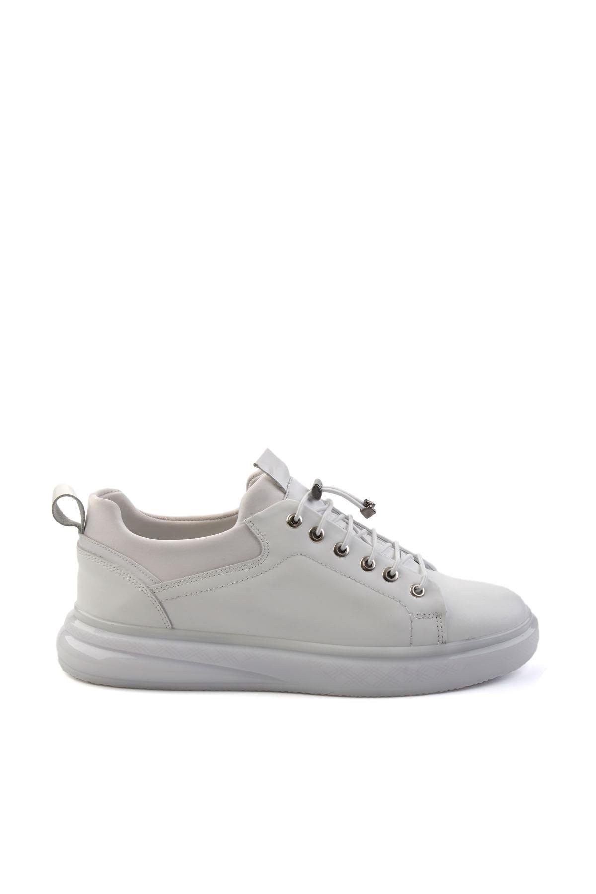 Beyaz Leather Erkek Casual Ayakkabı E01401082243