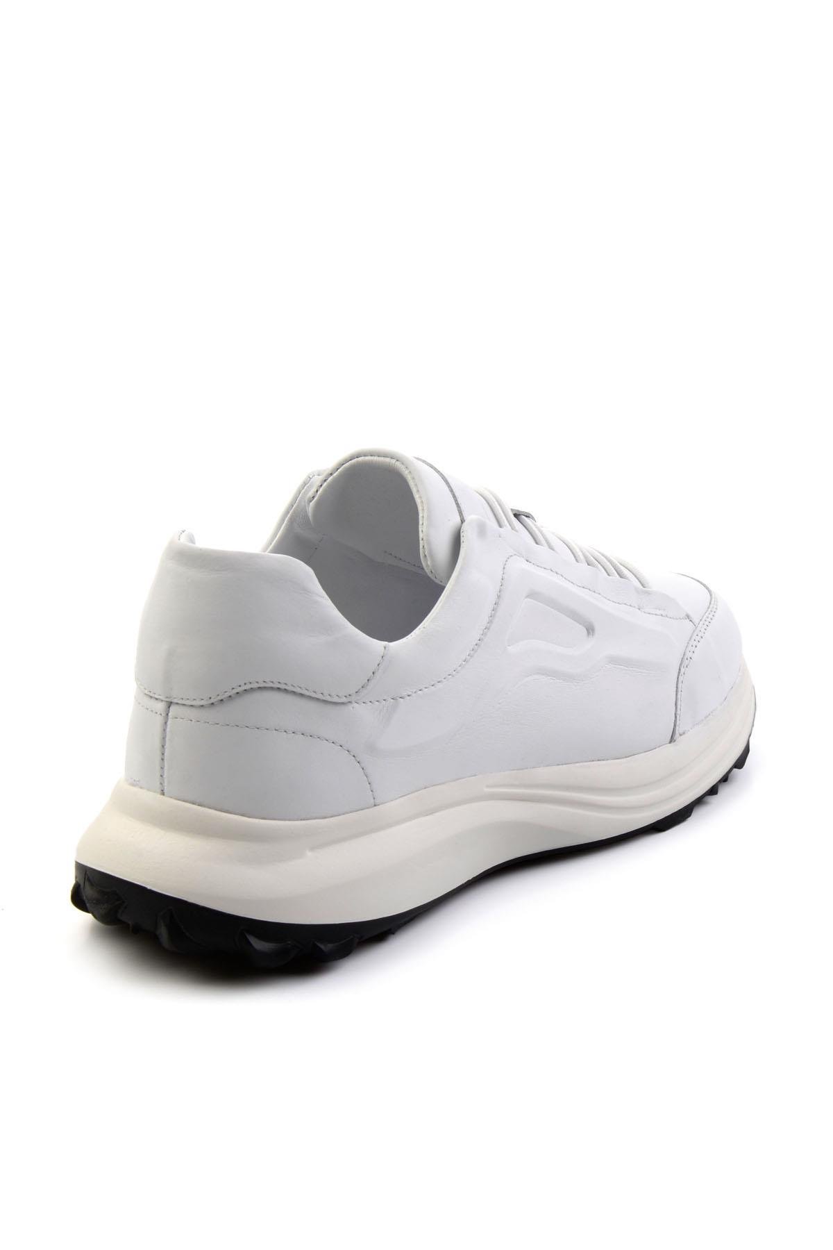 Beyaz Leather Erkek Casual Ayakkabı E01080256003
