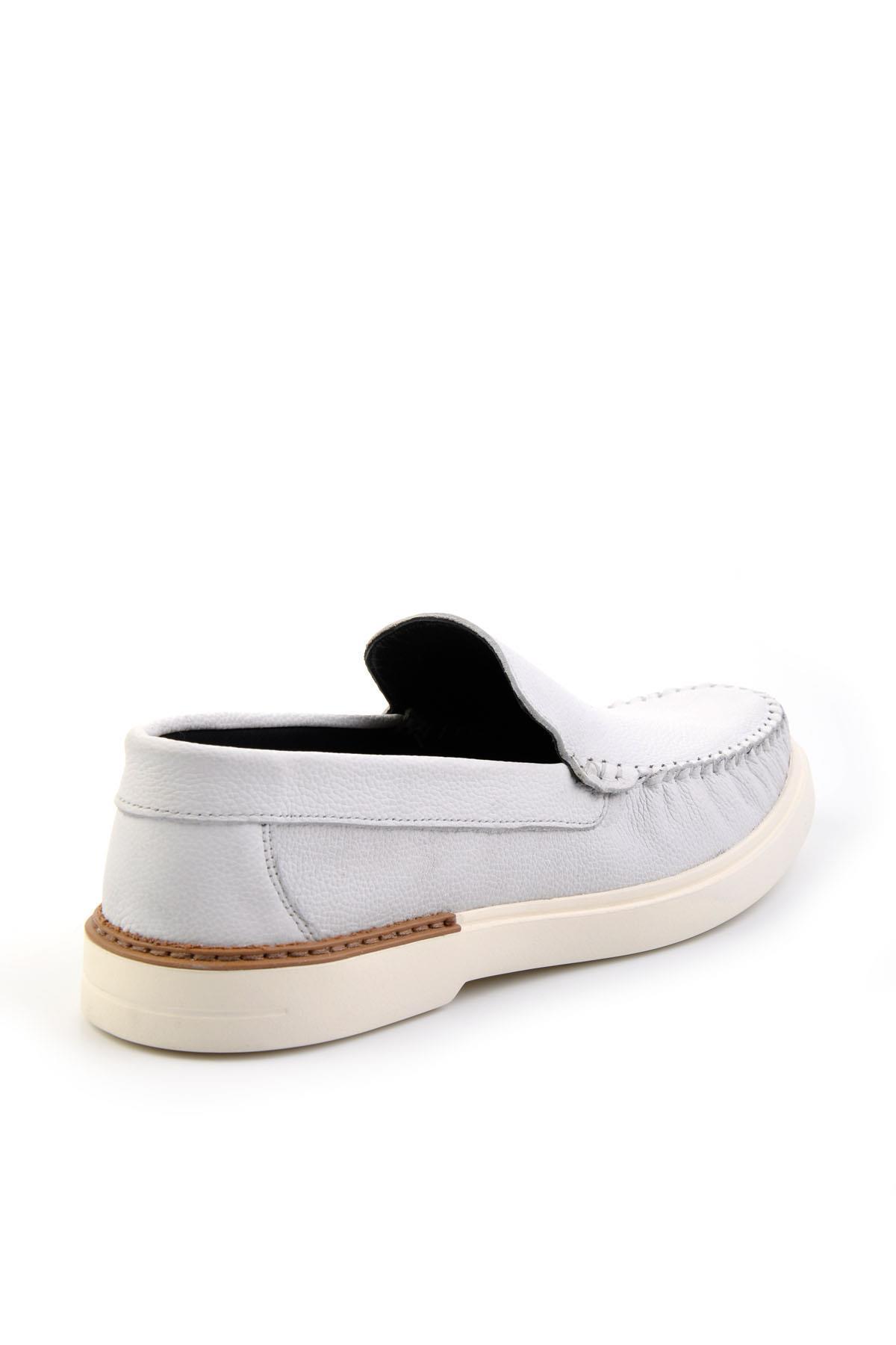 Beyaz Leather Erkek Casual Ayakkabı E01863654740