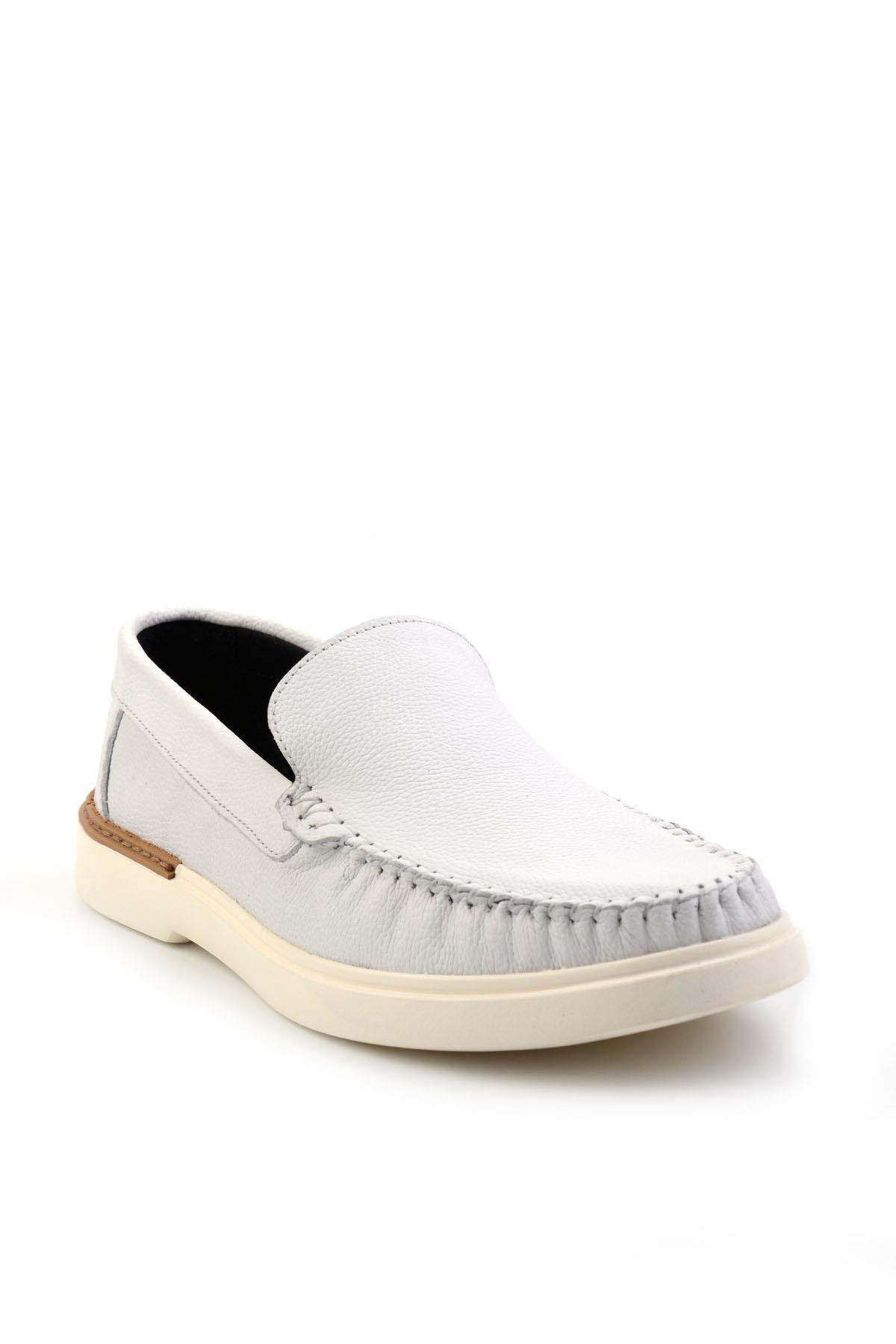 Beyaz Leather Erkek Casual Ayakkabı E01863654740