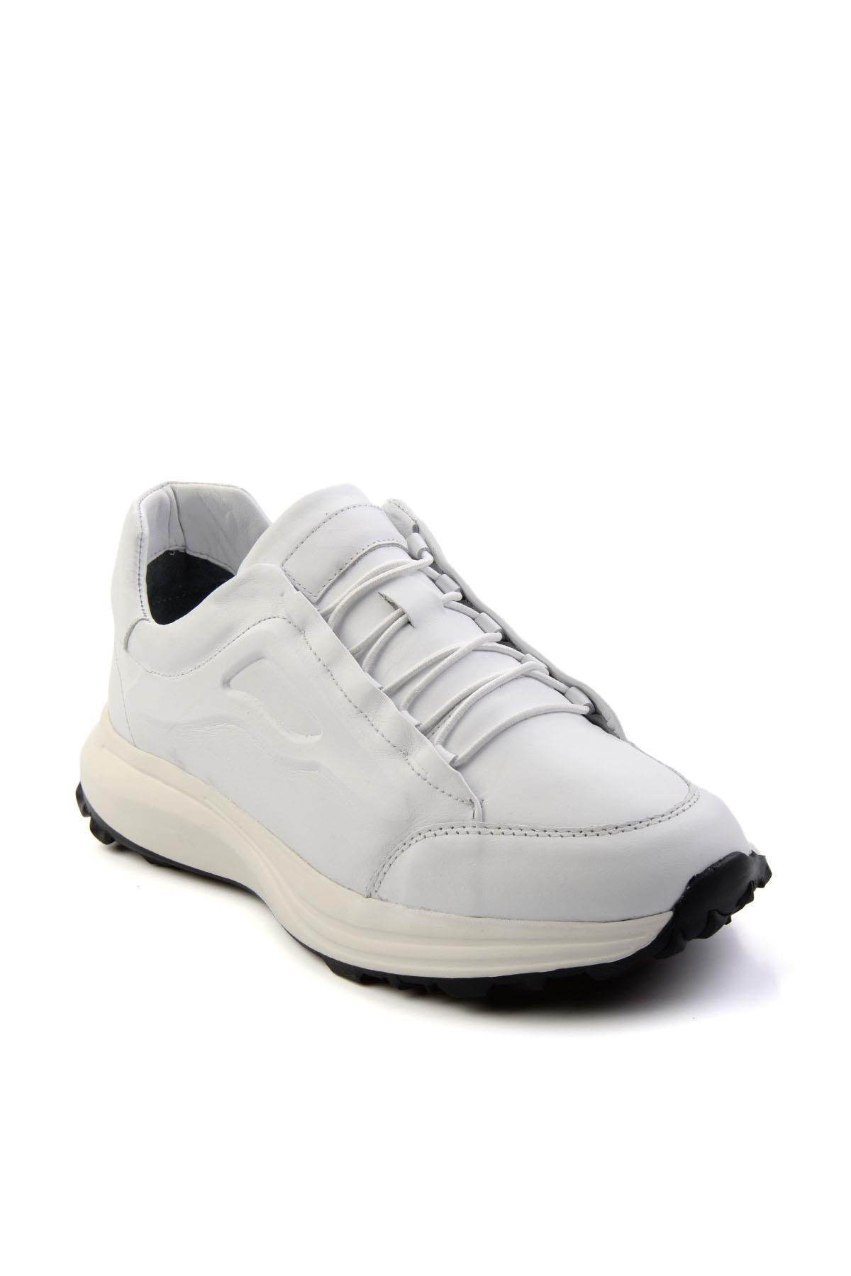 Beyaz Leather Erkek Casual Ayakkabı E01080256003