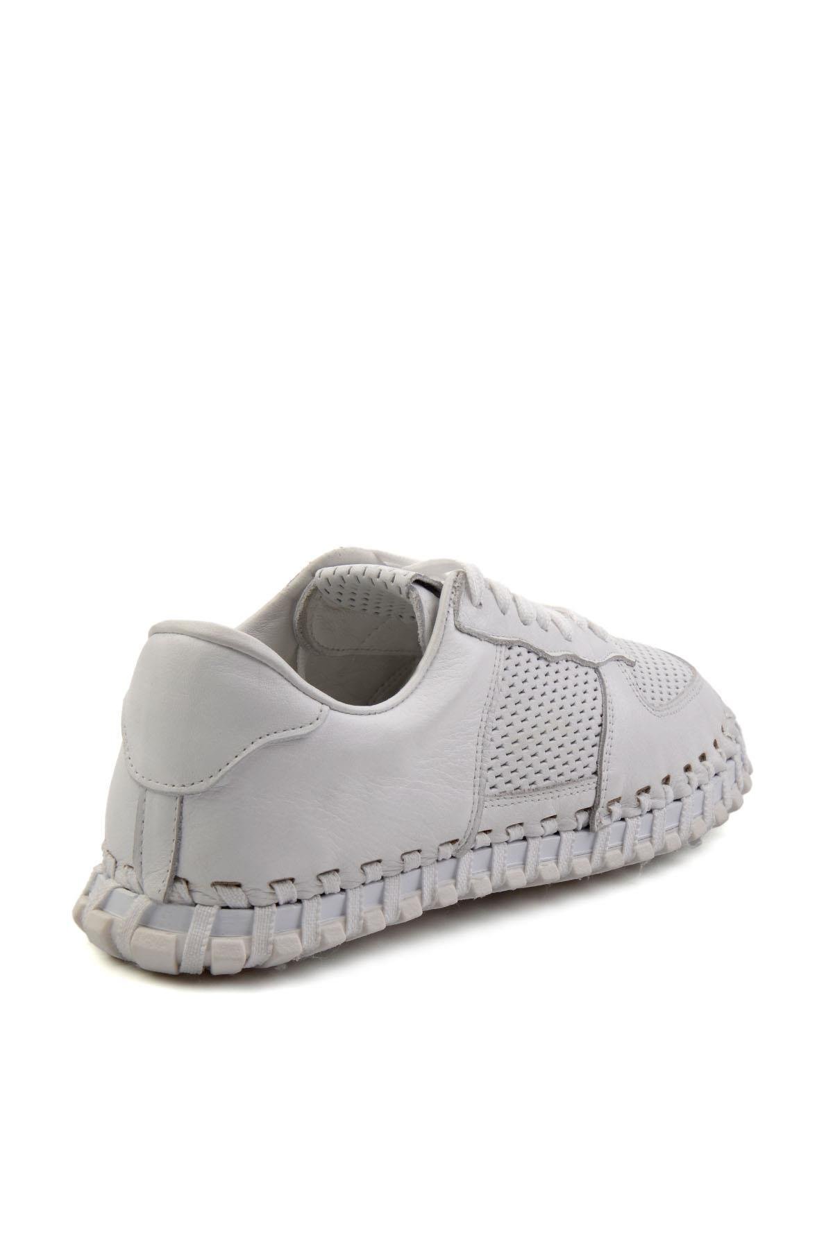 Beyaz Leather Erkek Casual Ayakkabı E01728023043