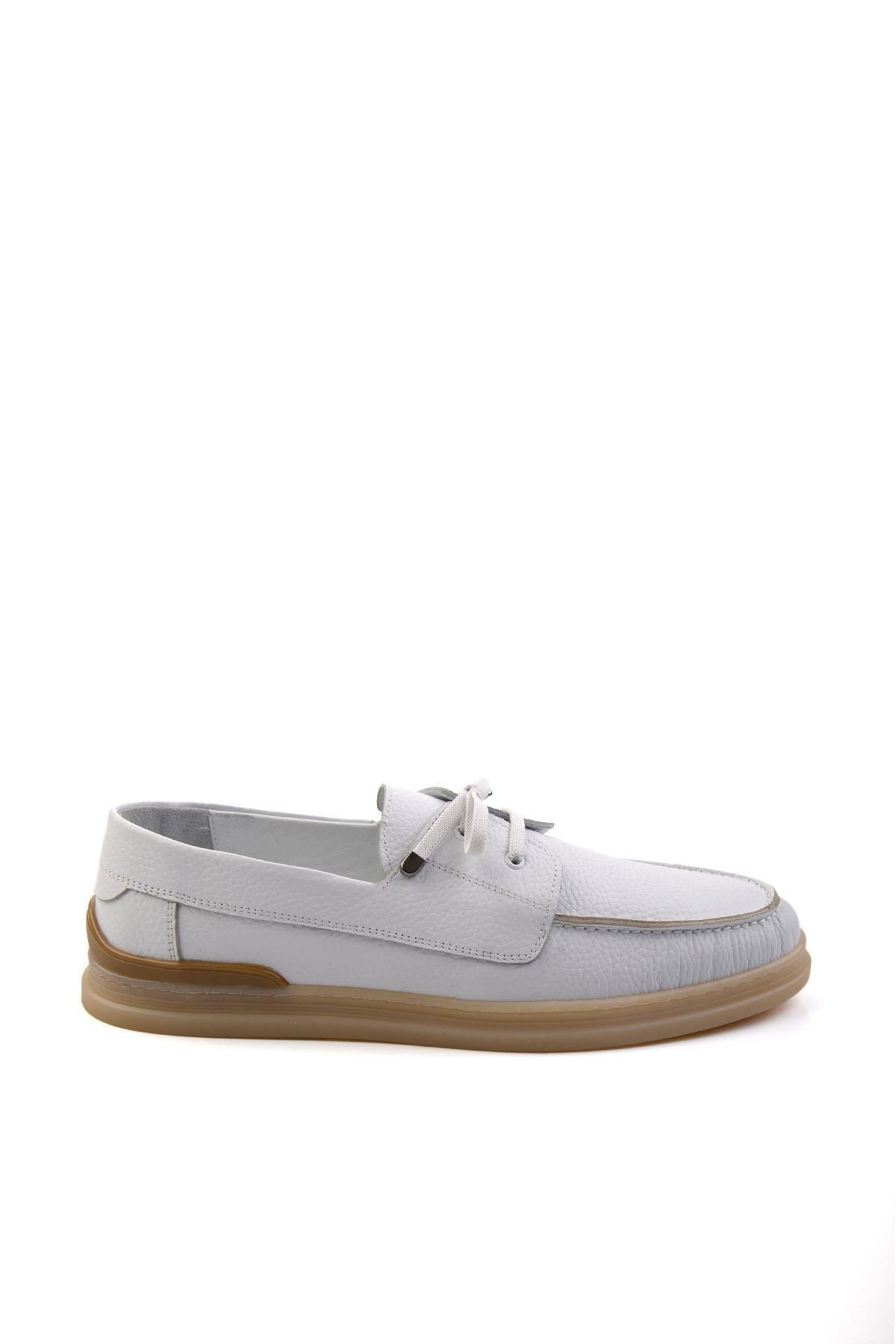 Beyaz Leather Erkek Casual Ayakkabı E01304414340